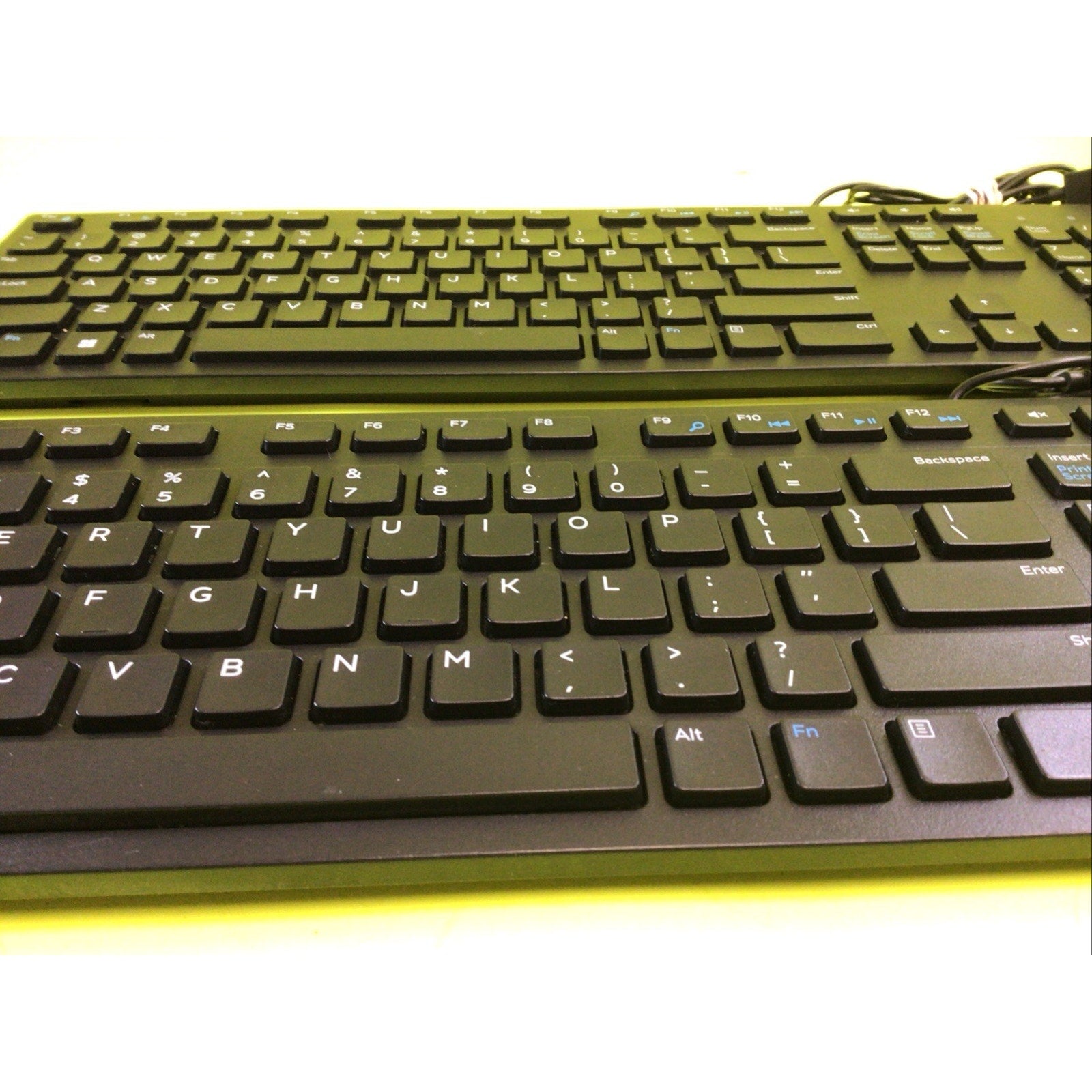 Lot of 2 Dell KB216p Wired Keyboards