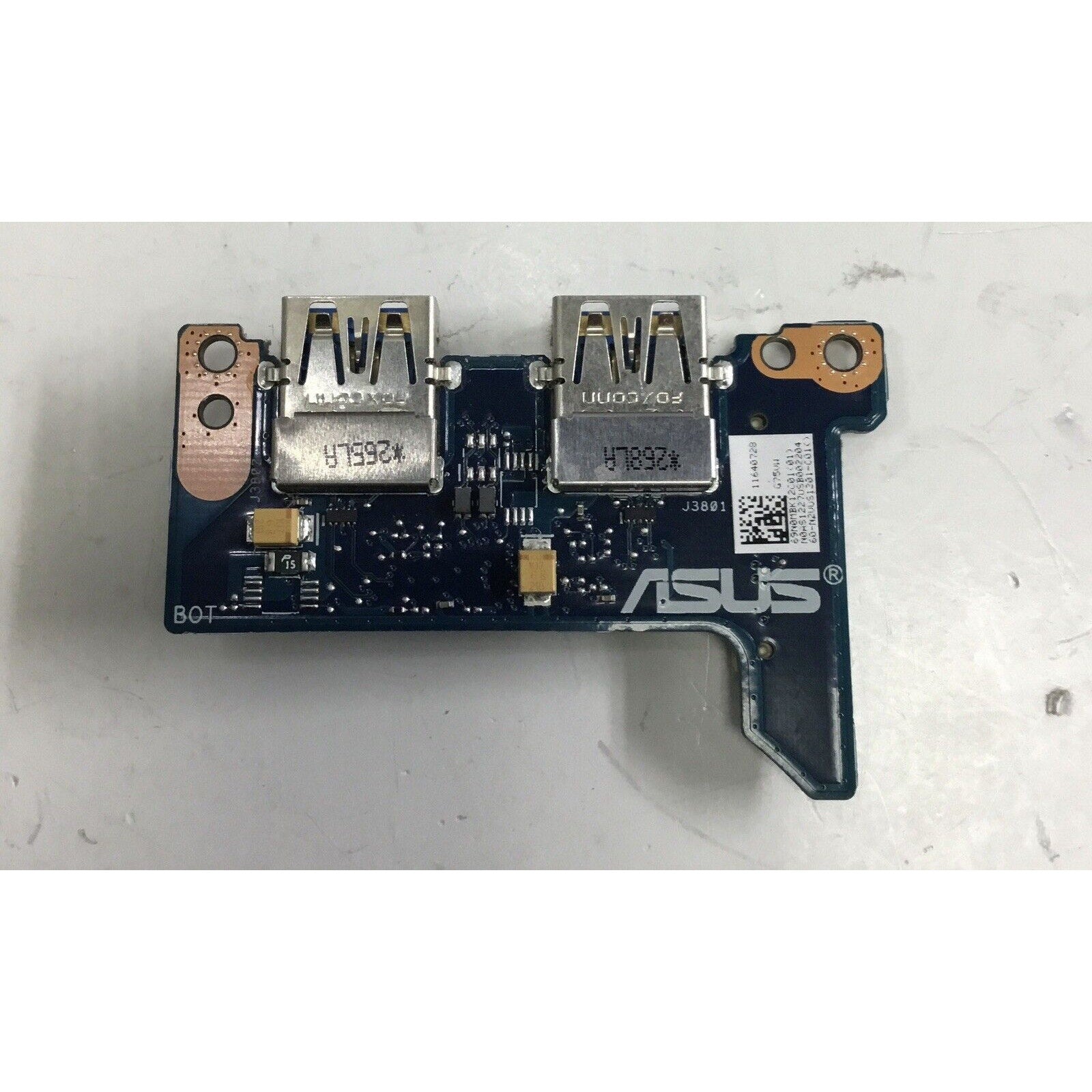 60-N2VUS1201-C01 GENUINE ORIGINAL ASUS USB BOARD W/ CABLE G75V SERIES