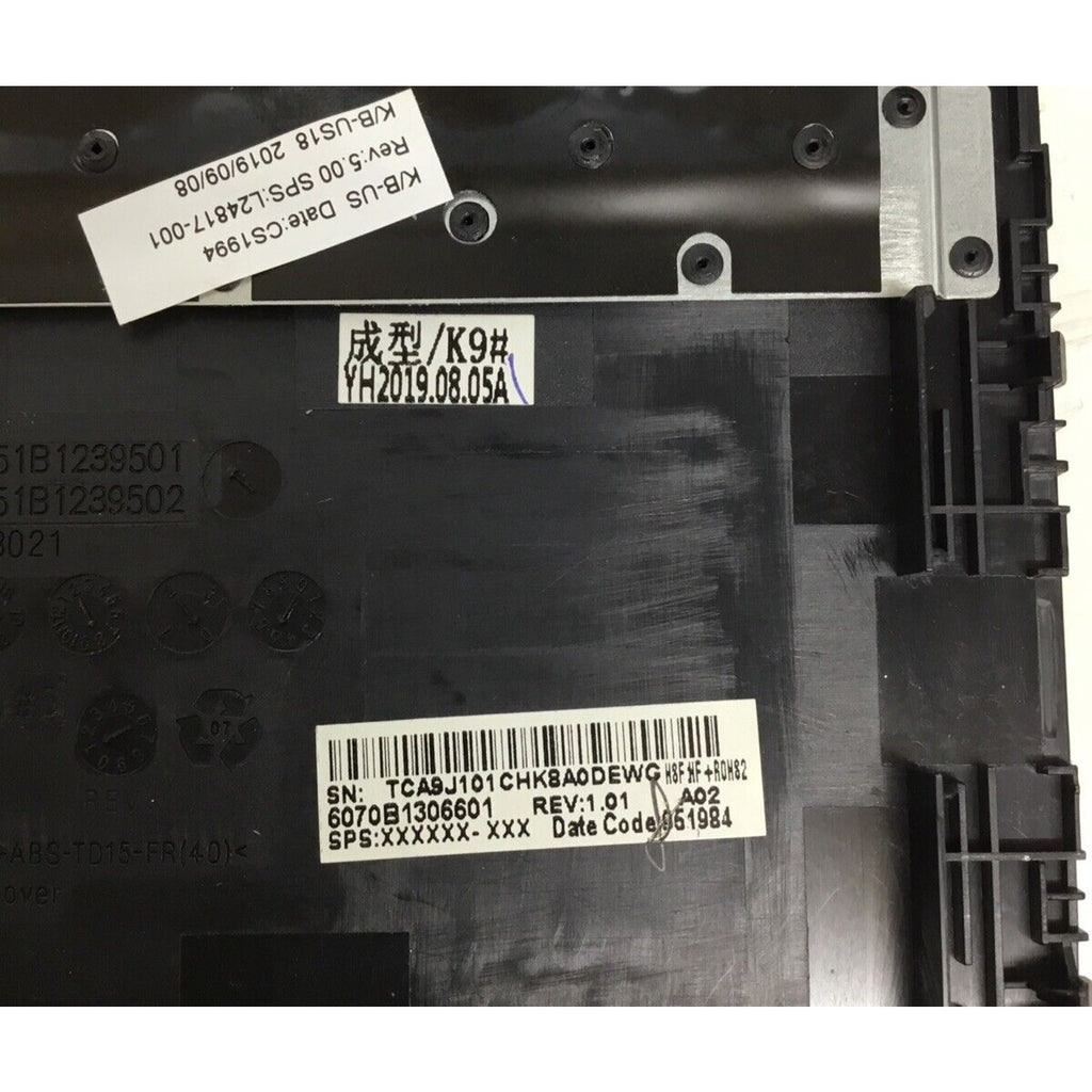 Parts Only HP Pavilion 14-CF1011DS Grey Palmrest Keyboard Touchpad L24818-001