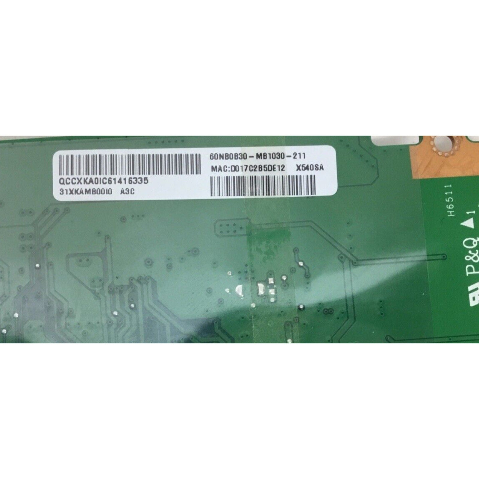 60NB0B30-MB1310 GENUINE ASUS MB INTEL N3050 X540S X540SA-SCL0205N