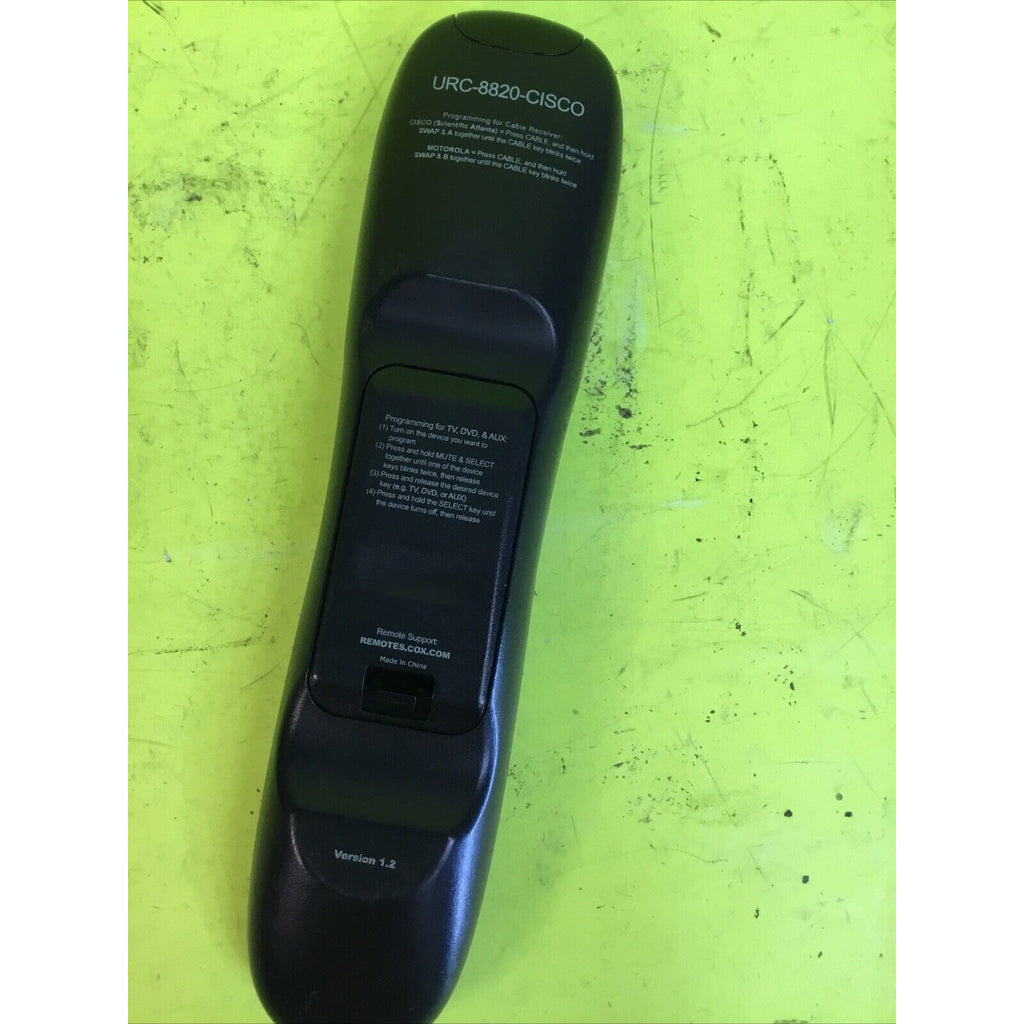 Cisco/COX URC-8820-CISCO Universal Remote Control