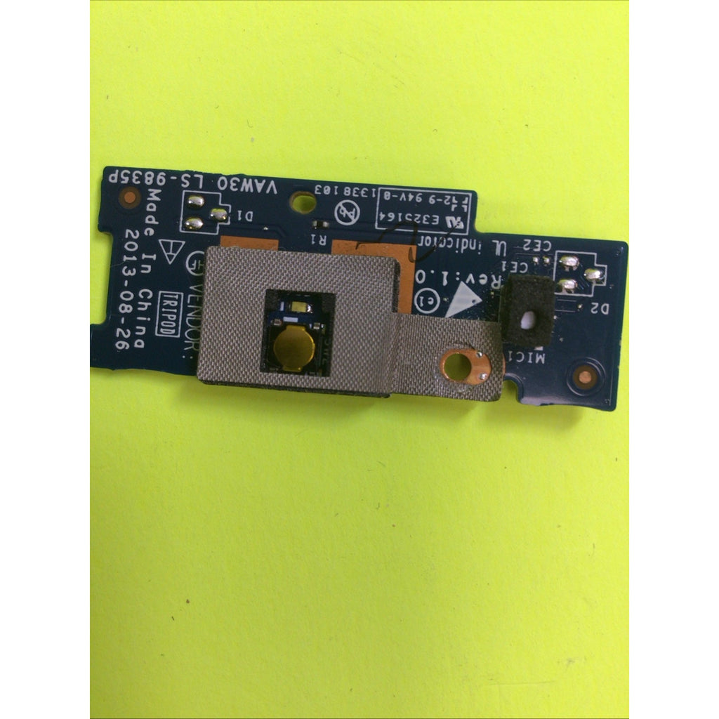 Dell Latitude E5440 Laptop Power Button Board LS-9835P