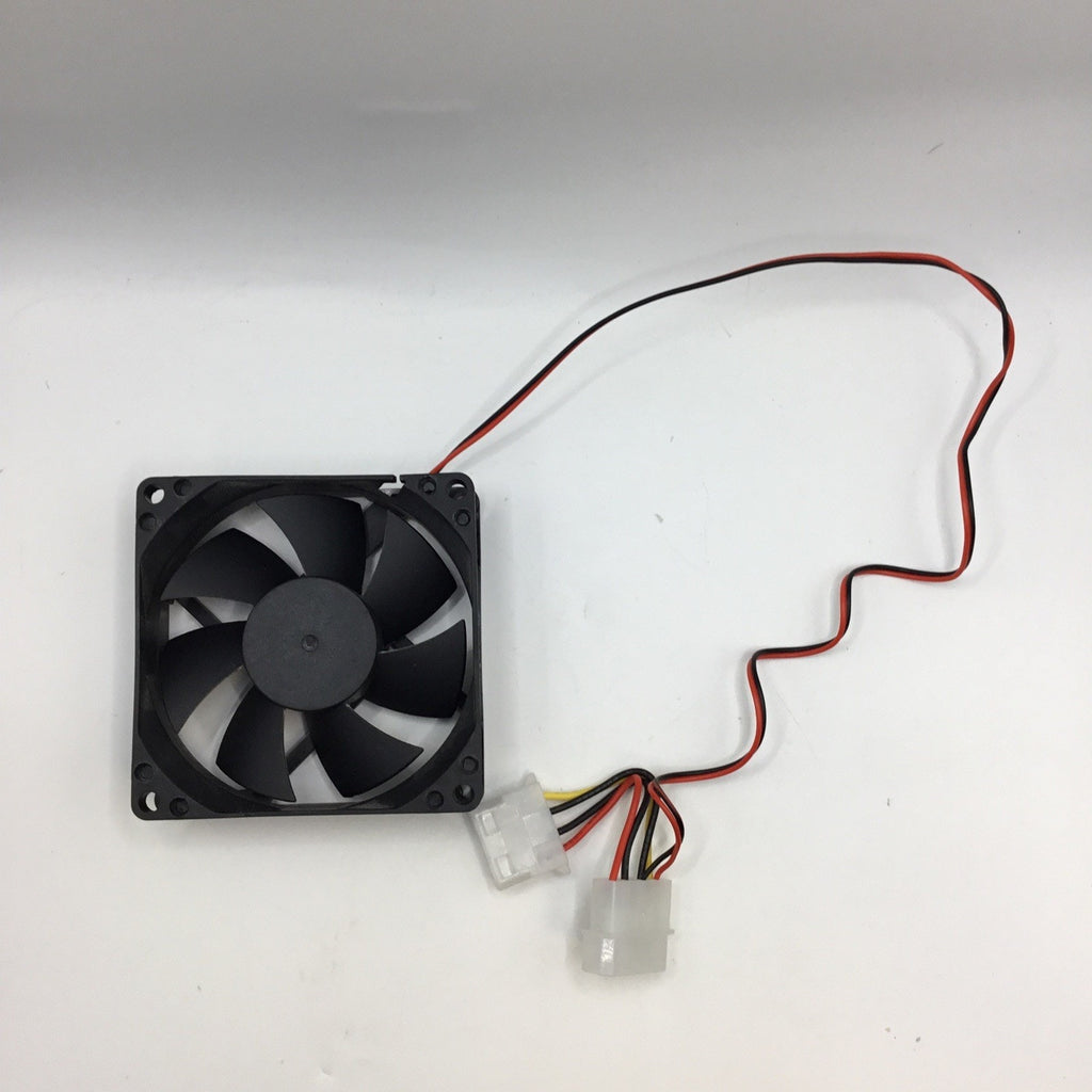 80mm PC Case Cooling Fan 12V DC with 4 Pin Molex Connector