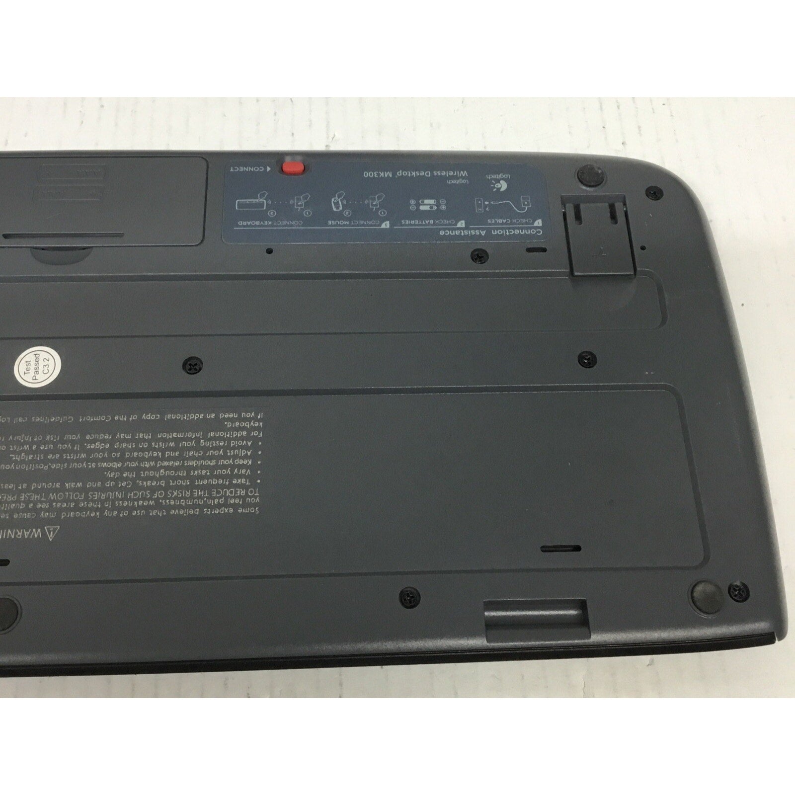 Logitech Wireless Keyboard MK300 Black No Reciever