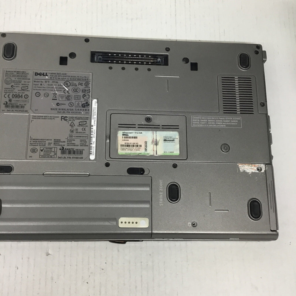 Lot of 2 Dell Latitude D630 3.5GB Laptop WindowsXP DVD/CD Intel Core 2 Duo 500GB