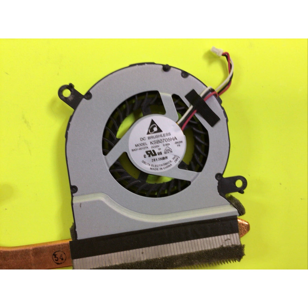 Samsung 770Z NP770Z7E CPU Fans and Heatsink Set Nike17:BA62-00676A