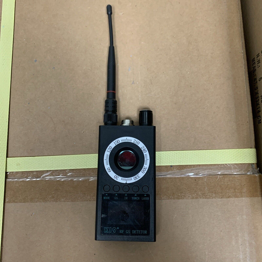 K19+ Anti Spy Detector Hidden Camera Detectors Bug Detector RF Detector - As Is