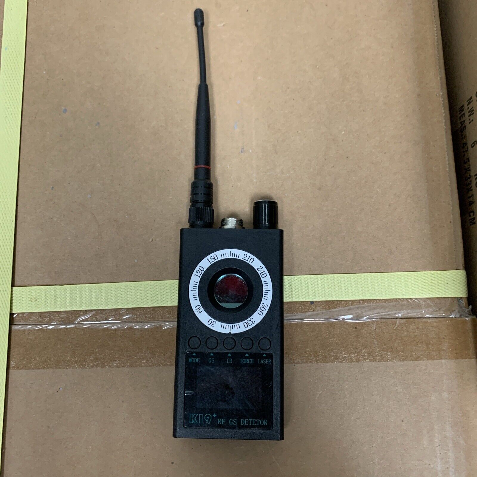 K19+ Anti Spy Detector Hidden Camera Detectors Bug Detector RF Detector - As Is