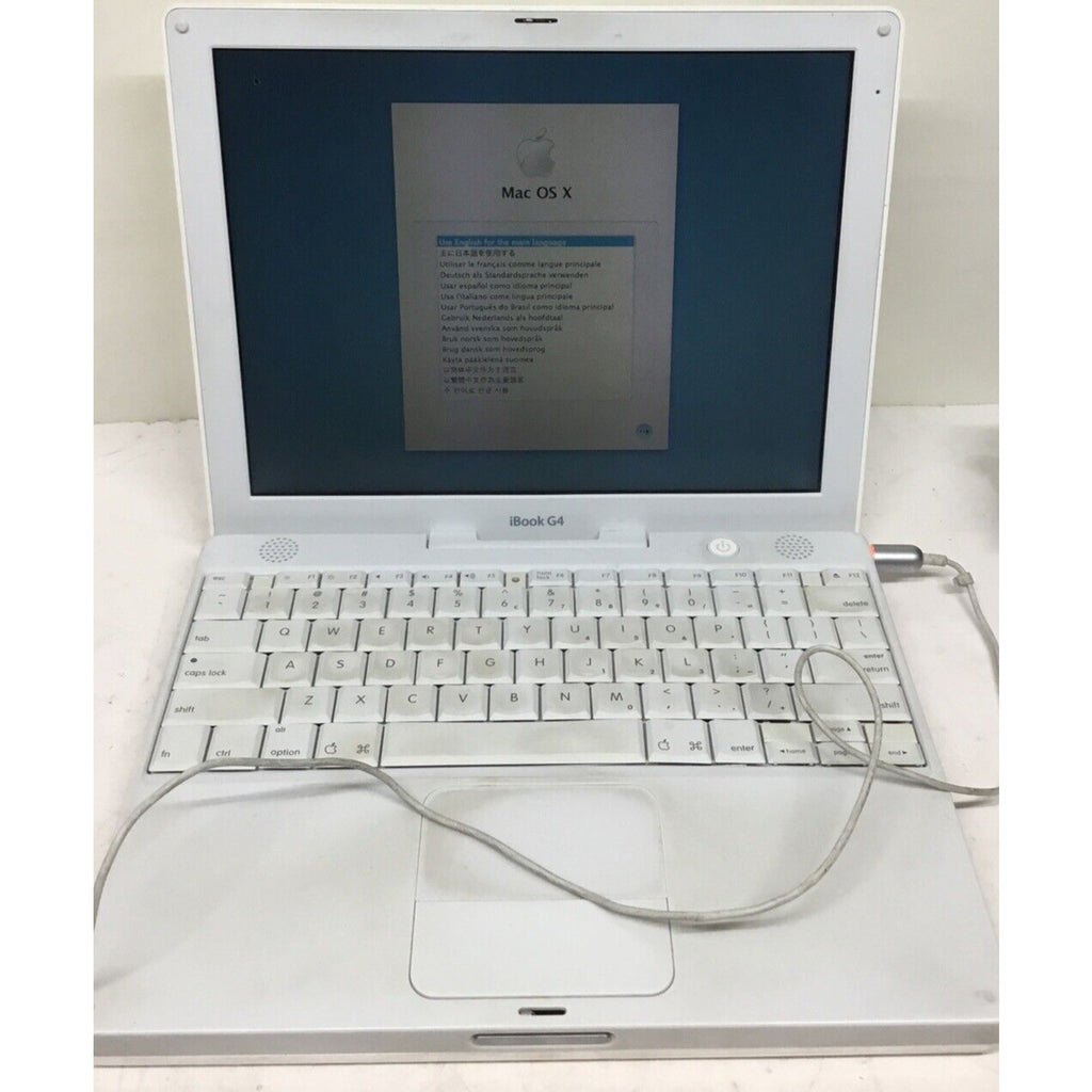 Apple iBook G4 Laptop Bundle with Charger