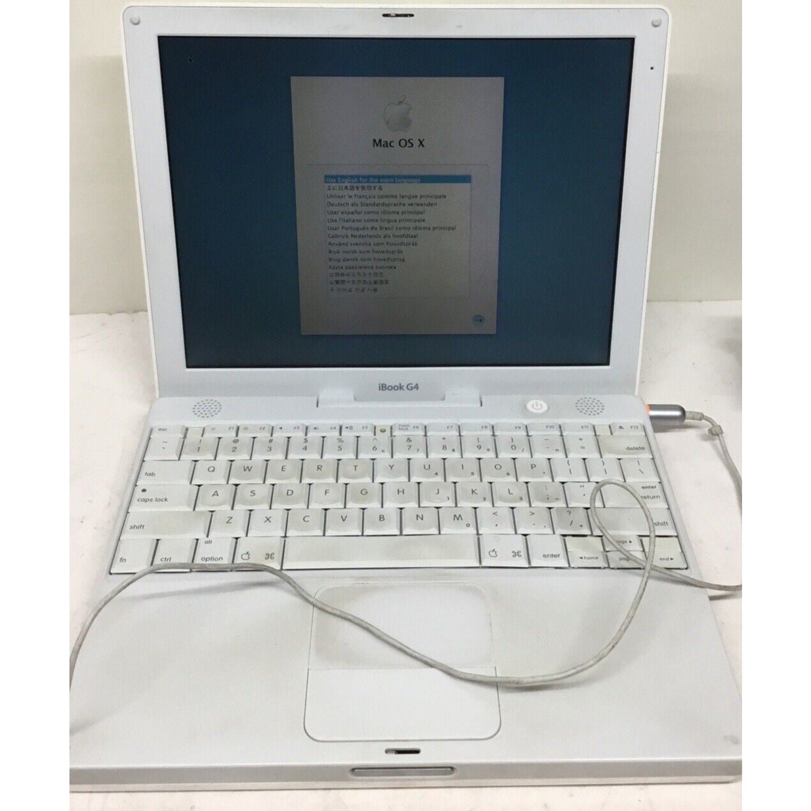 Apple iBook G4 Laptop Bundle with Charger