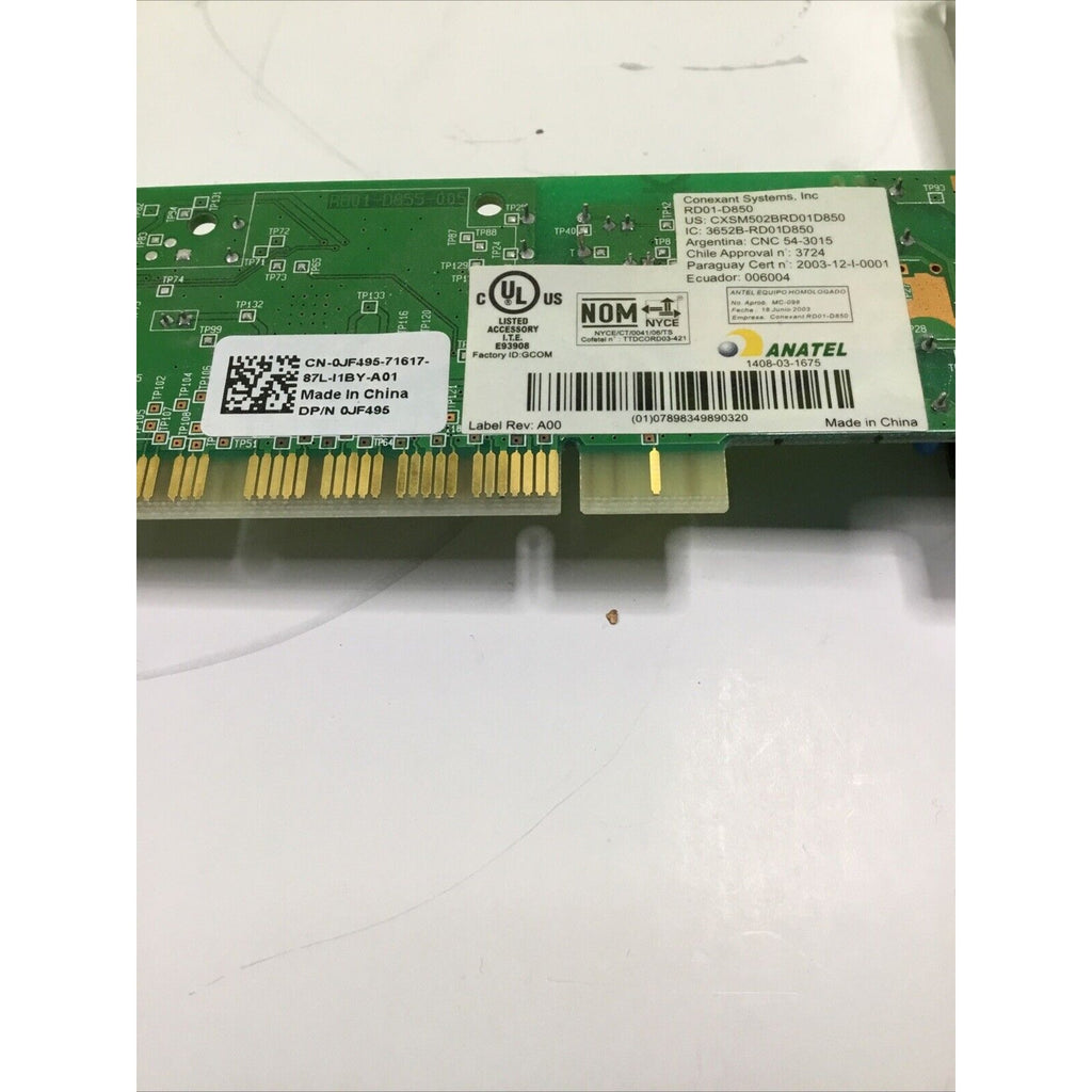 Dell Xps 400 Desktop Computer Modem CN-0JF495 0JF495 RD01-D850
