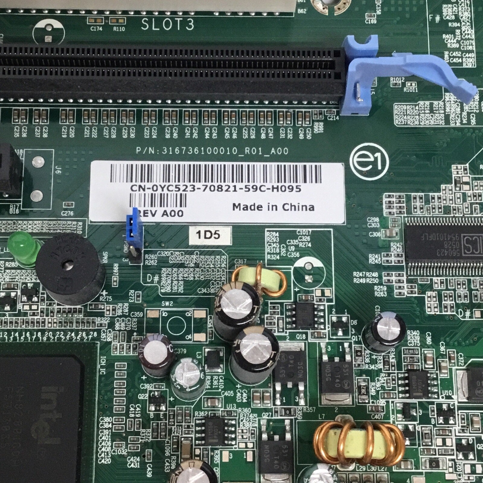 Dell Dimension 9100 Motherboard 0YC523 YC523 Intel '04 Pentium 3GB RAM