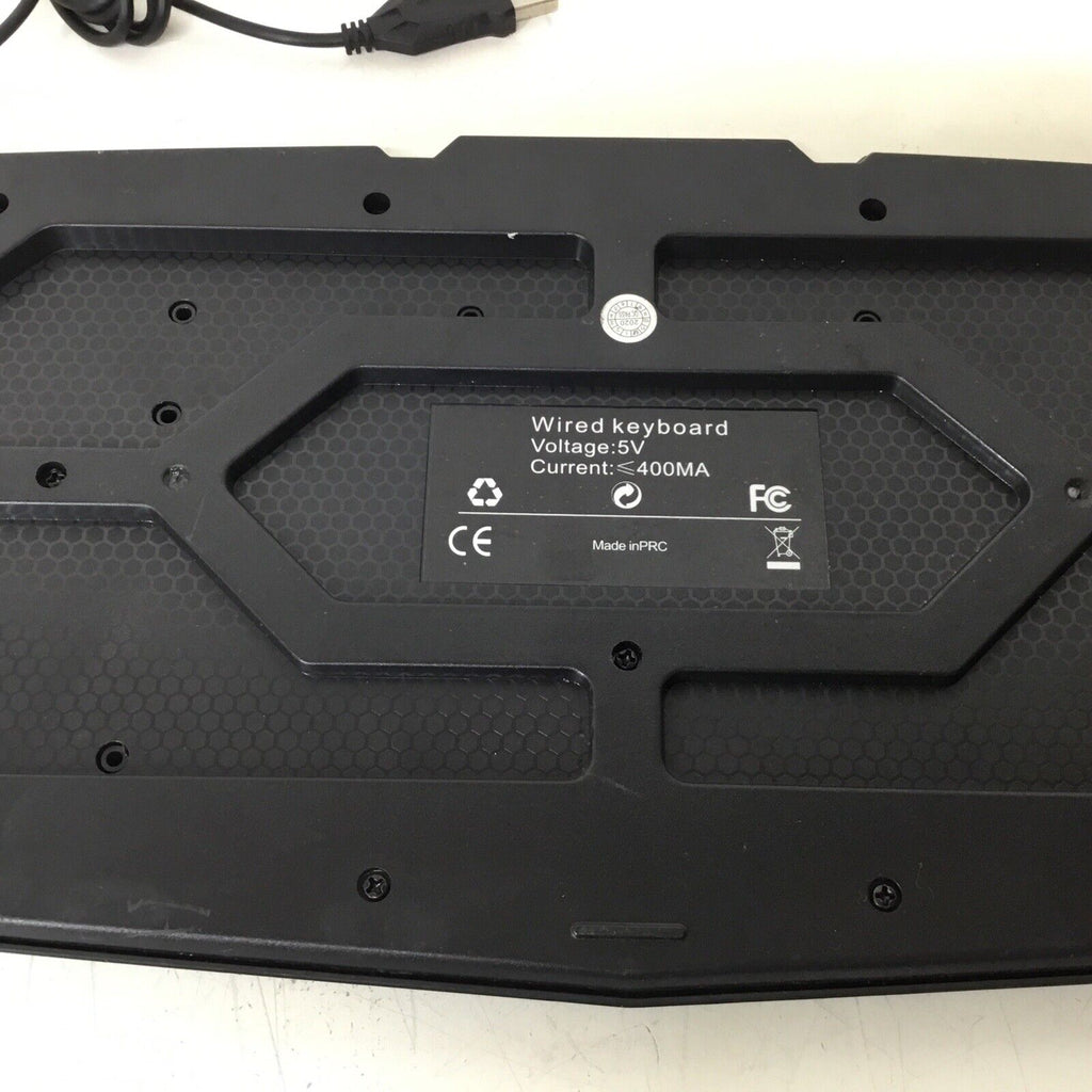 AULA Wired Gaming Keyboard Professional Gamer Be Fire Blue