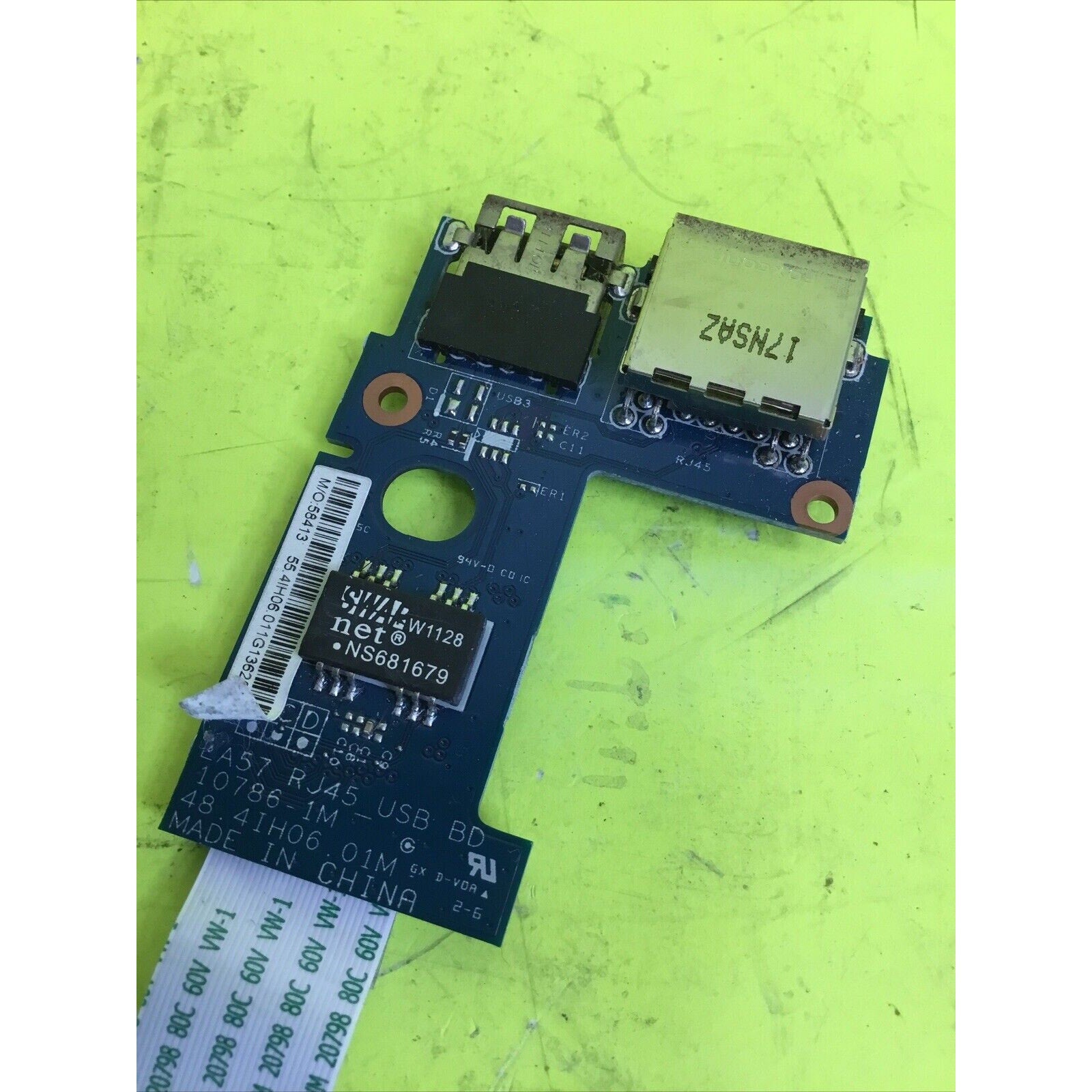 Lenovo Ideapad V570 B570 B575 USB and Ethernet Board 48.4IH06.01M 48.4IH03.011 5