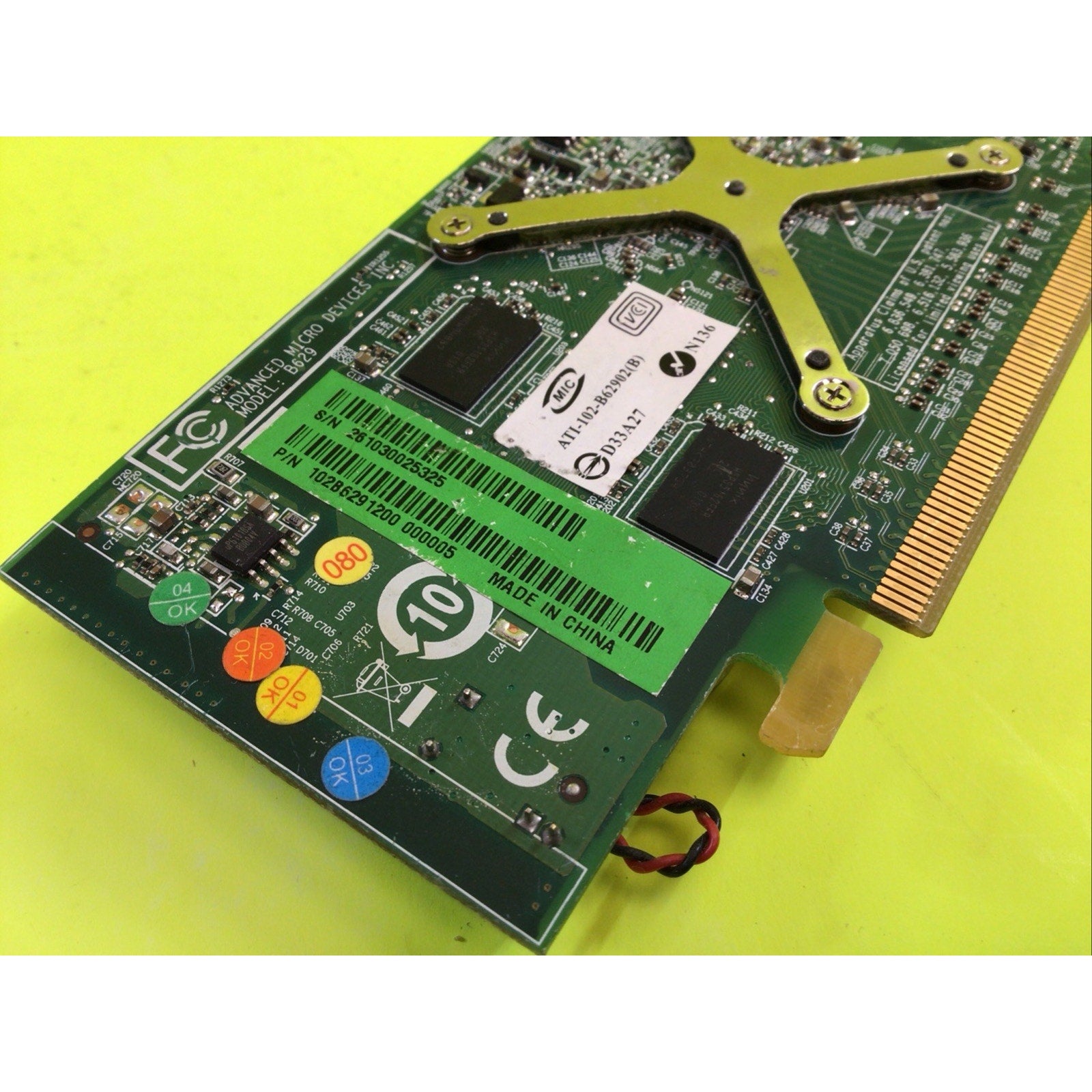 Dell ATI Radeon HD3450 0X399D Video Card 256MB S-Video