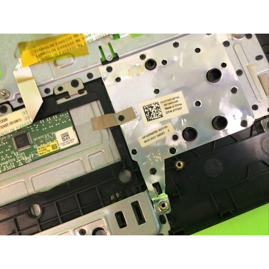 DELL INSPRION 15 5558 5555 PALMREST TOUCHPAD *LAM12* 0T7K57 T7K57