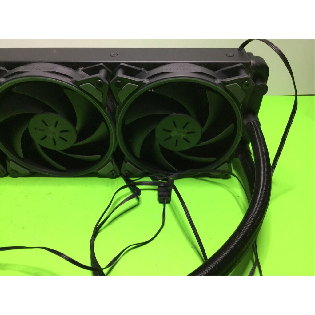 iBUYPOWER 360mm Radiator CPU Liquid Cooler (3x120mm Fans) RGB FOR PARTS