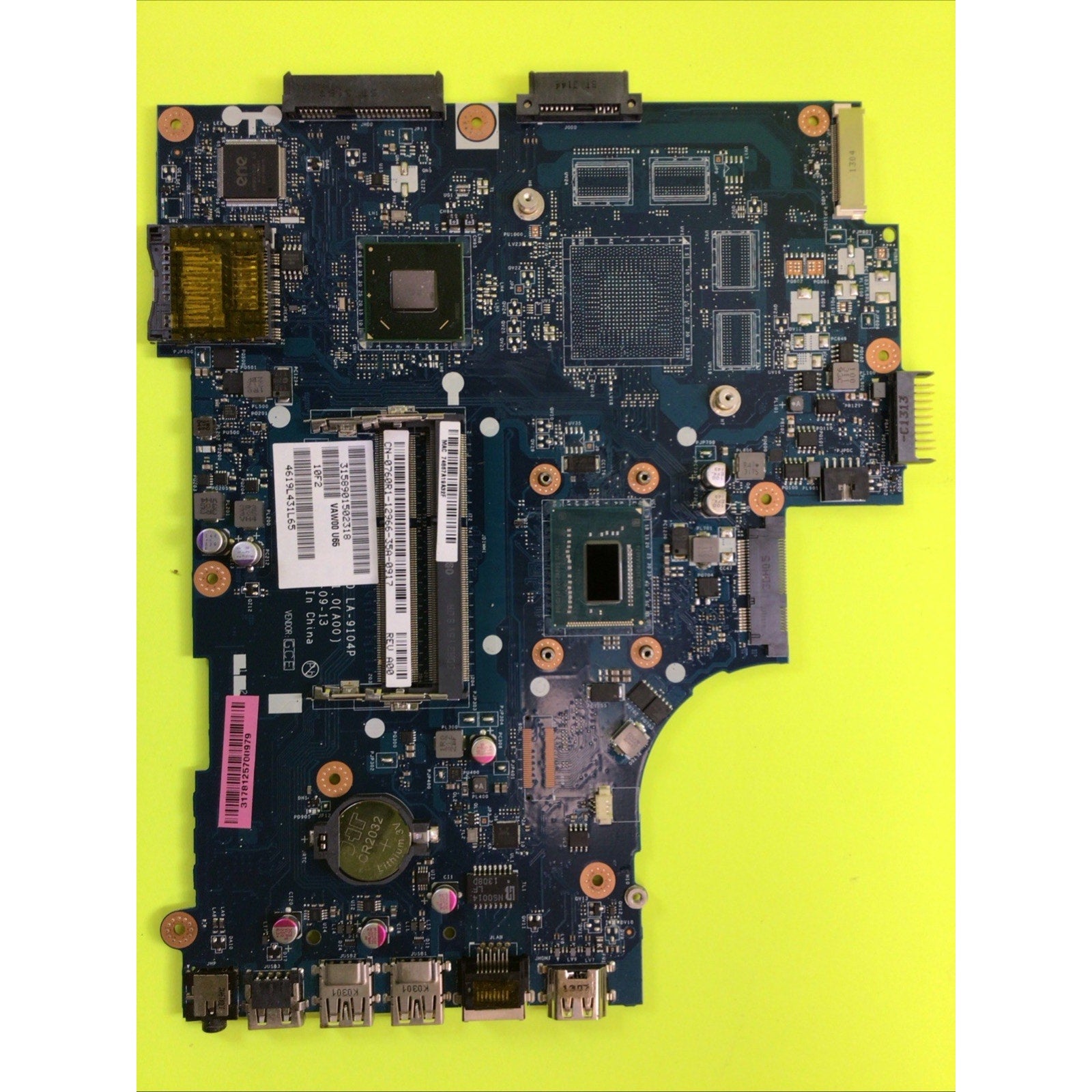 Dell Inspiron 15R-5521 Core i5-3337U Motherboard 0760R1