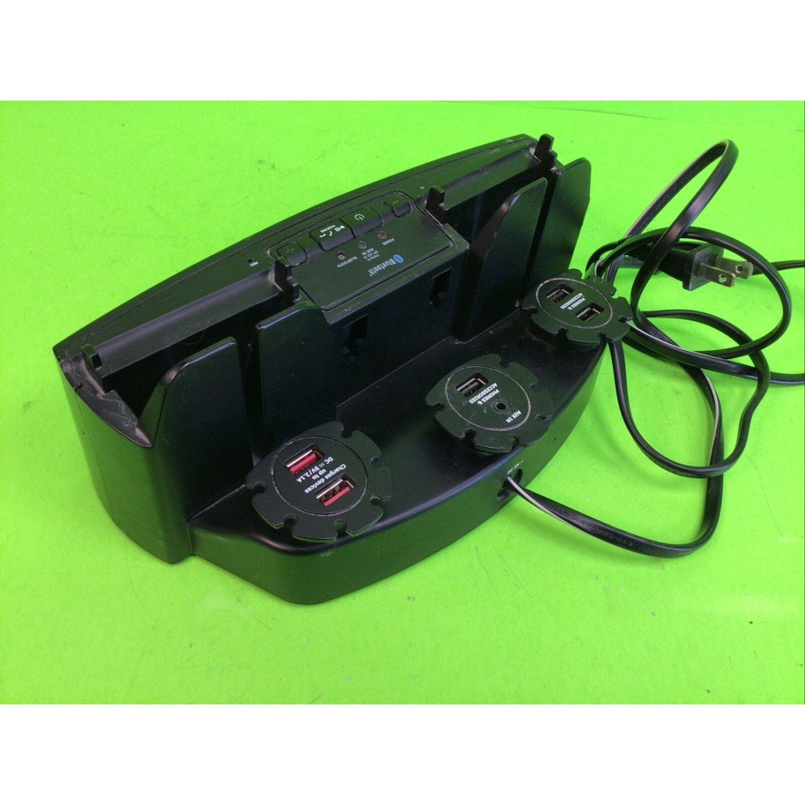 5 Port Smart Phone Charger with Bluetooth Speaker Dok CR33