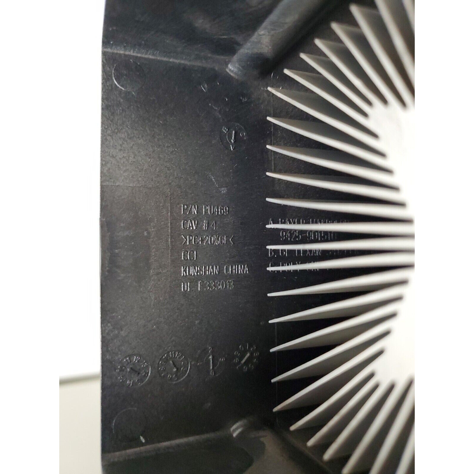 DELL 0JY385-41362-058-05PU CPU Heatsink w/shroud for OPTIPLEX 320 330 780