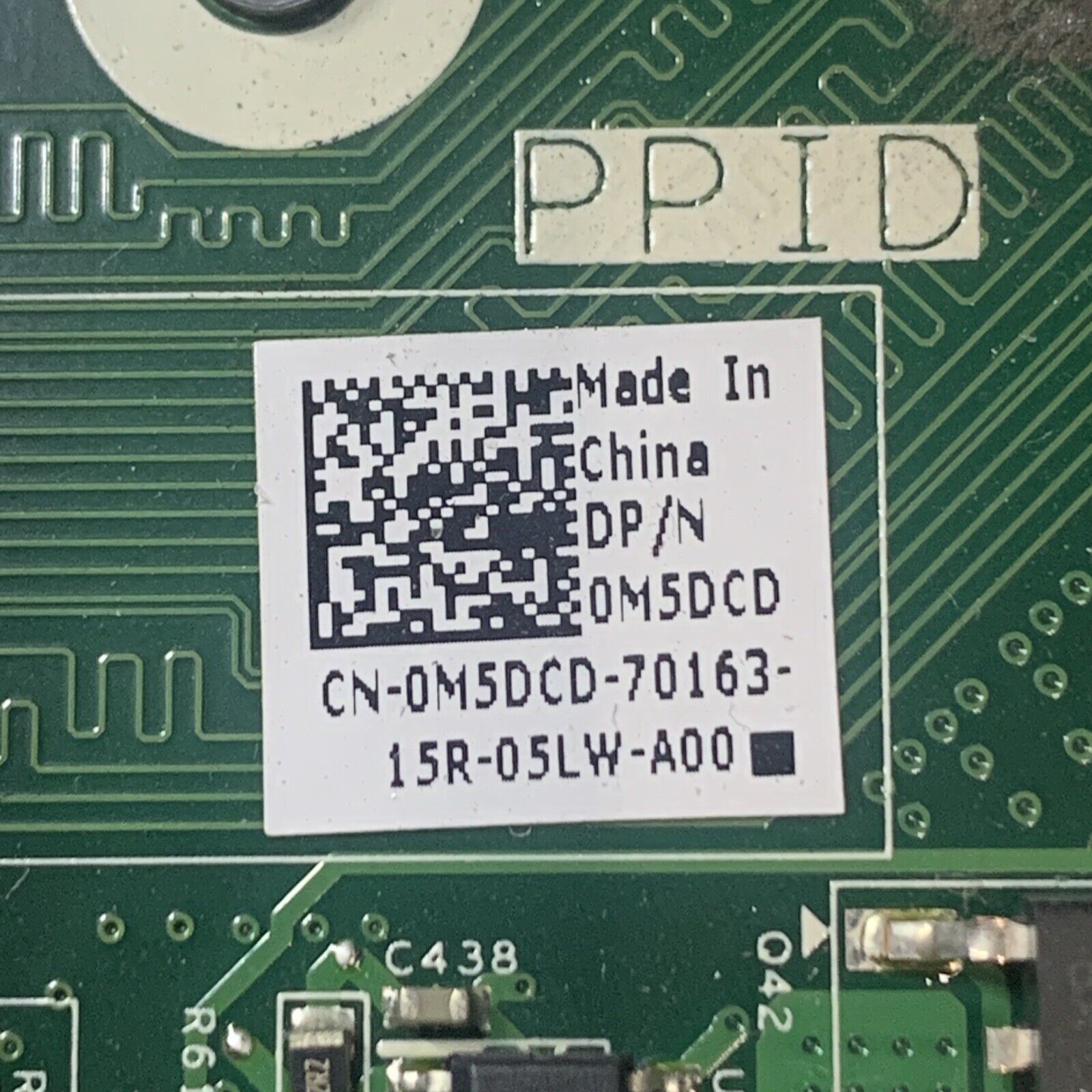 Genuine Dell Vostros 390 M5DCD 0M5DCD Socket 1155 Desktop Motherboard MIH61R