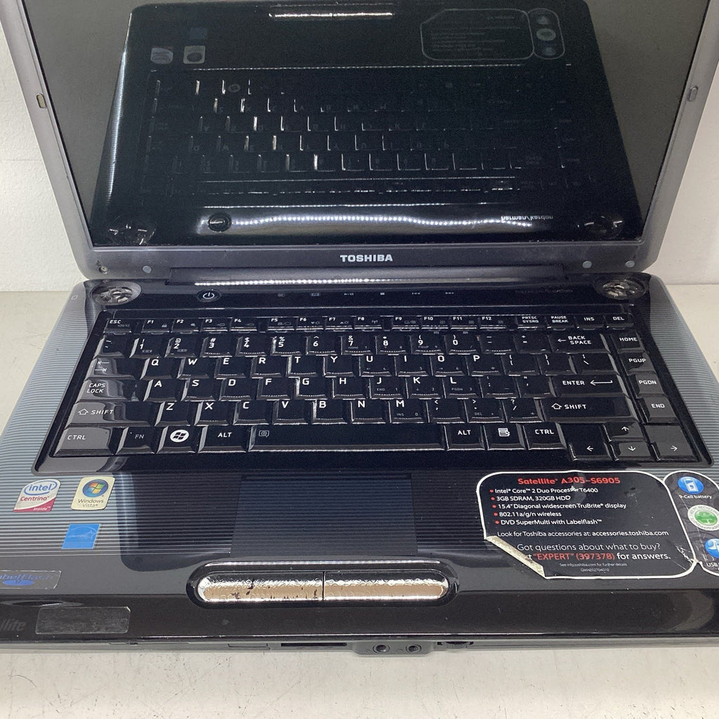 Toshiba Satellite A305-S6905 15" Laptop Intel Core 2 Duo 3GB RAM 320GB HDD-Parts