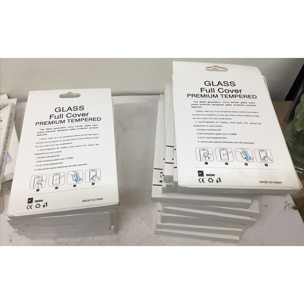 Lot of 20 Samsung Note 8/Note 9 UV Tempered Glass Screen Protector Kit Read Desc