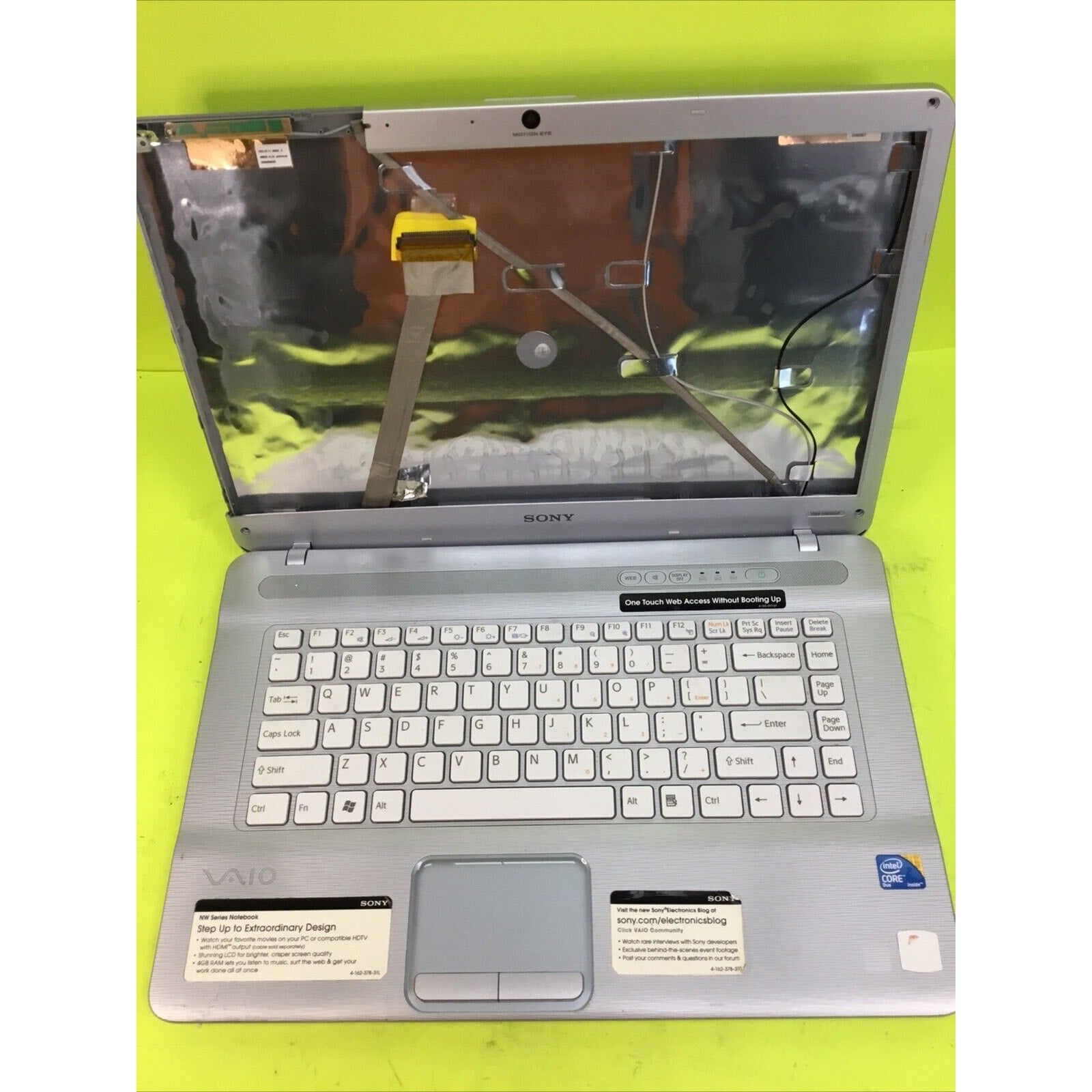 Sony Vaio PCG-7184L FOR PARTS or REPAIR