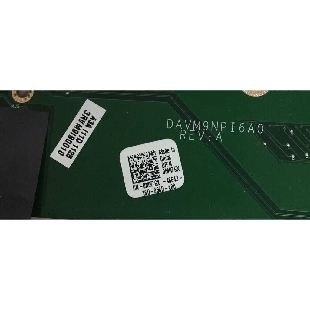 MR76X DAVM9NPI6A0 OEM DELL USB SD CARD READER BOARD VOSTRO 1015 PP37L SERIES