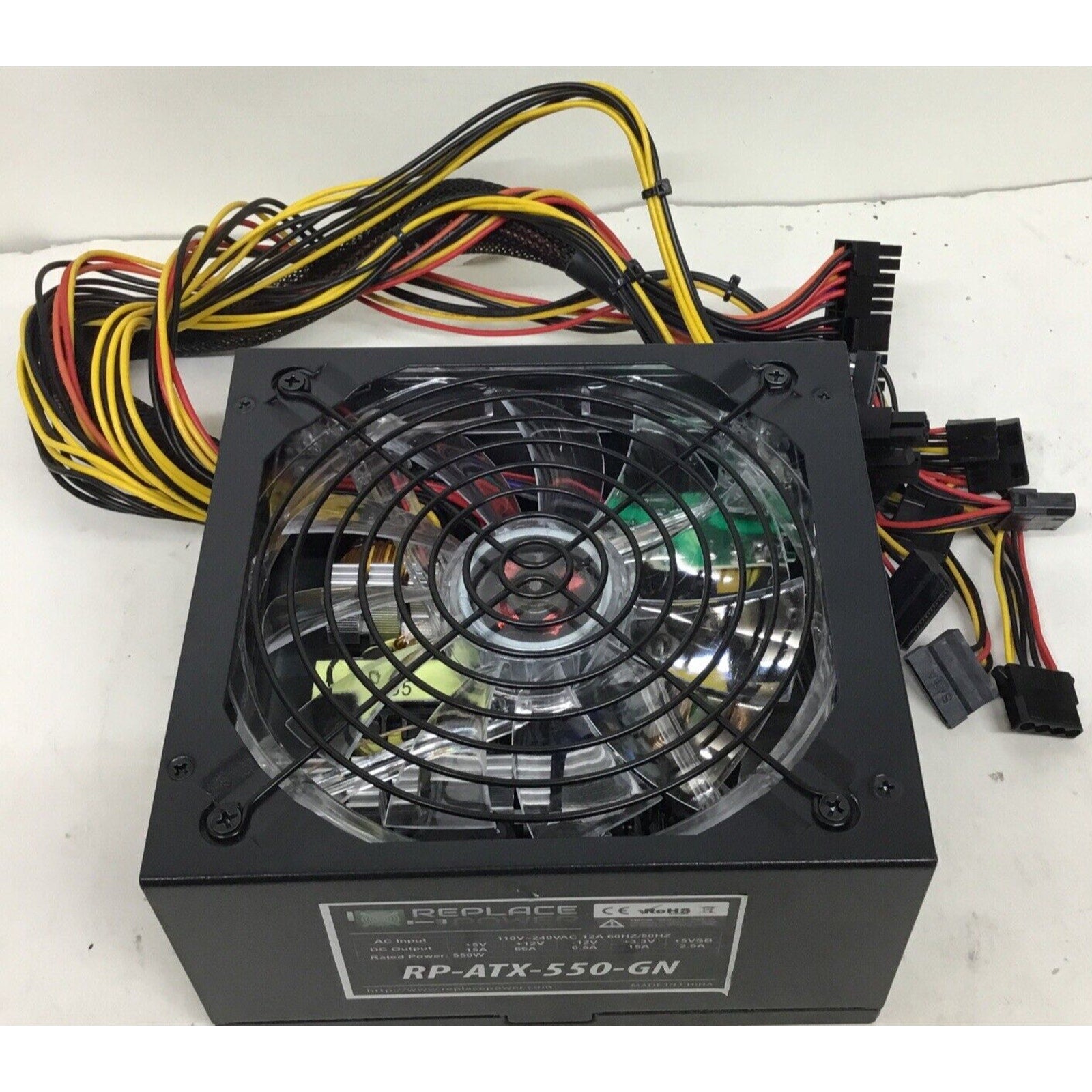 Replace Power - Power Supply RP-ATX-550-RD