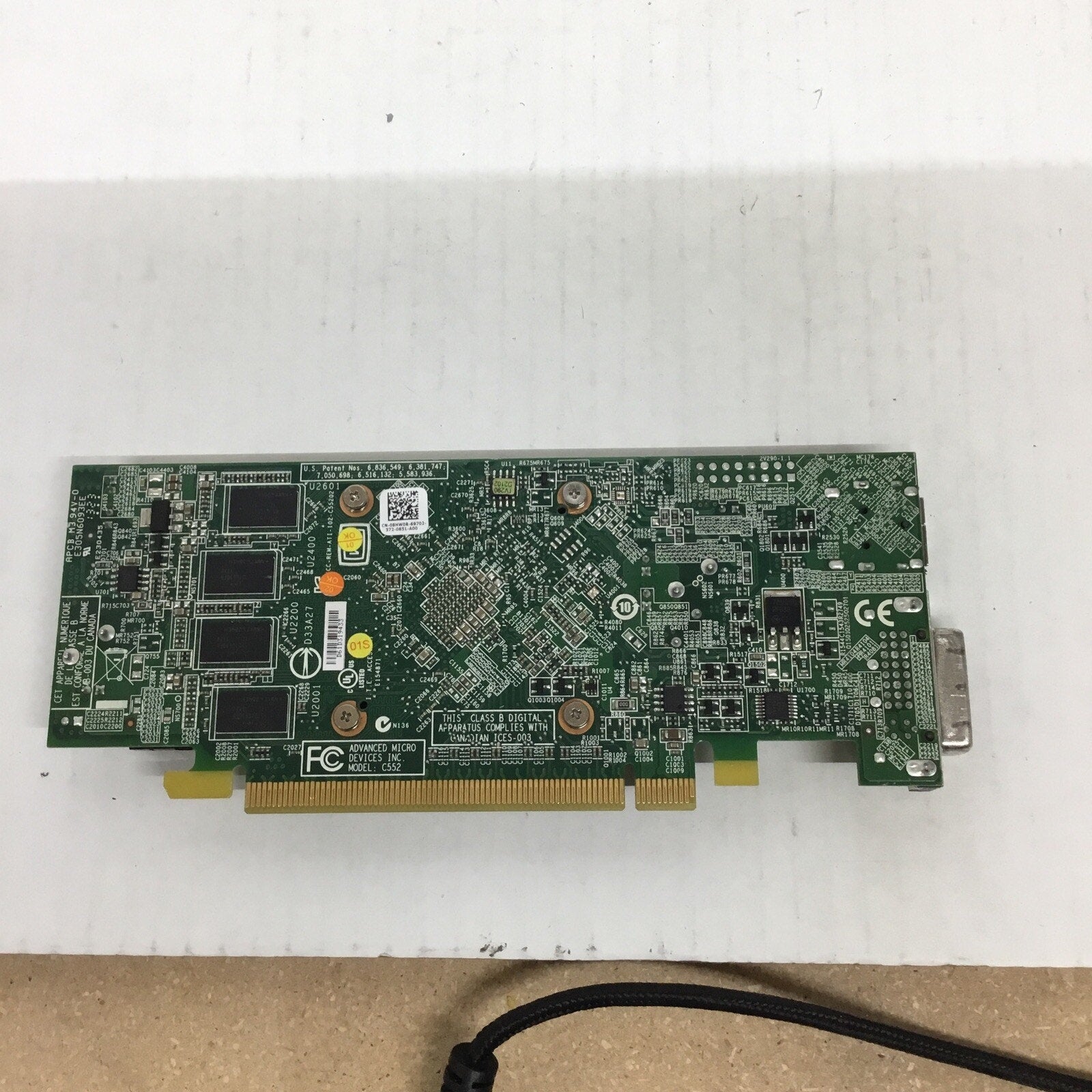 Parts Only AMD Radeon HD 8570 1GB Video Graphics Card 109-C55257-01 8HW0R 08HW0R