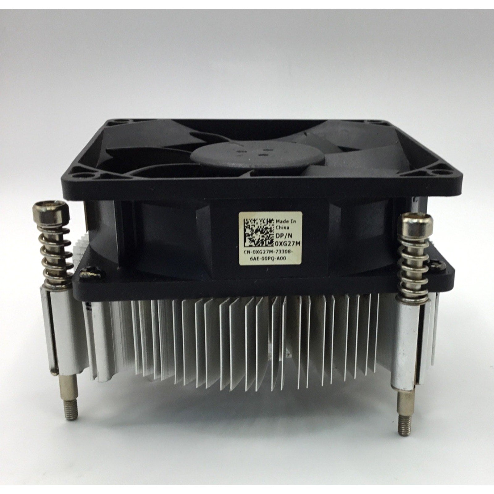 Dell 0XG27M Desktop CPU Cooling Fan with Heatsink CN-0CJ53G-70092-65H-2706-A00