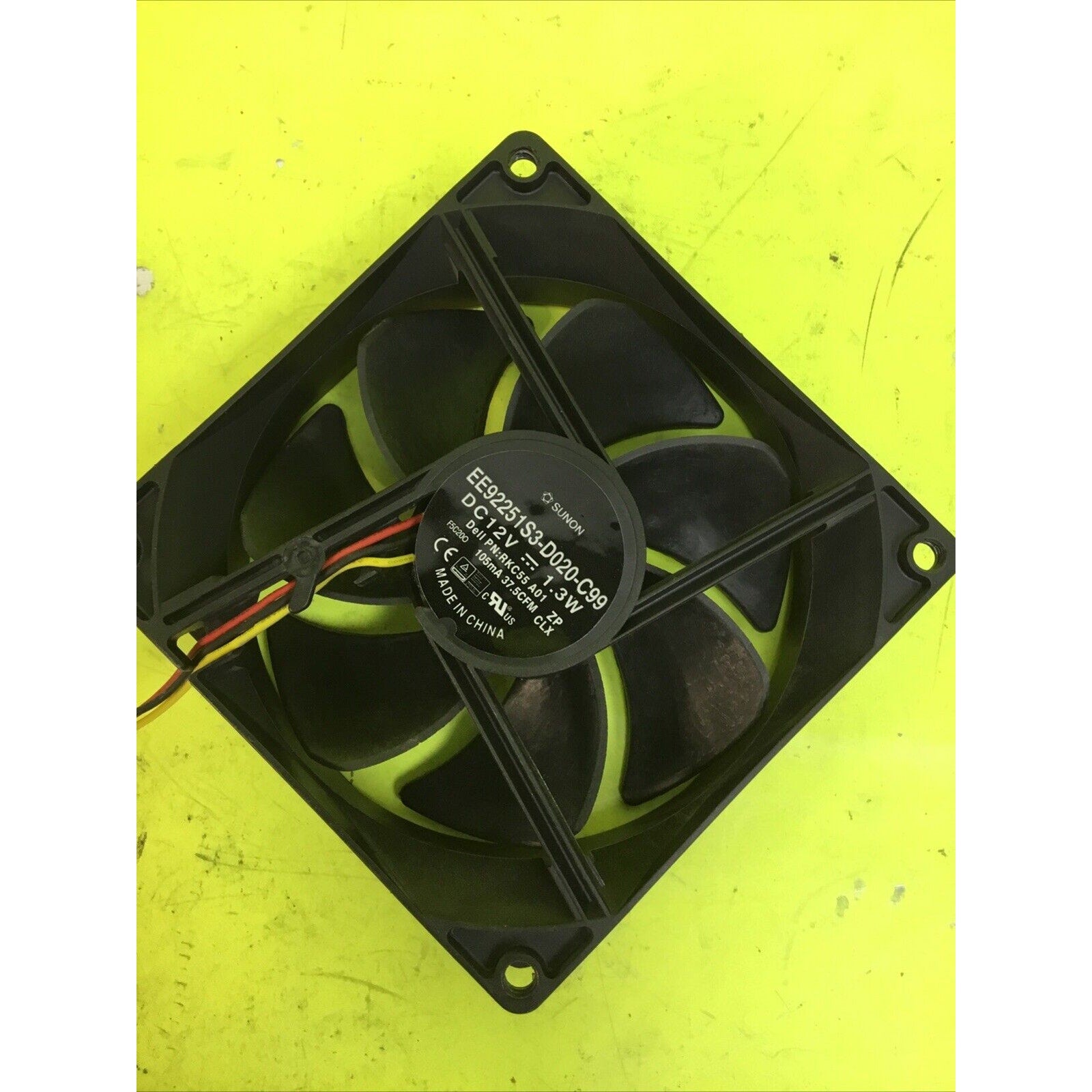 Dell X755M 92MM Rear Fan by Sunon EE92251S3-D020-C99 / Foxconn PVA092G12M
