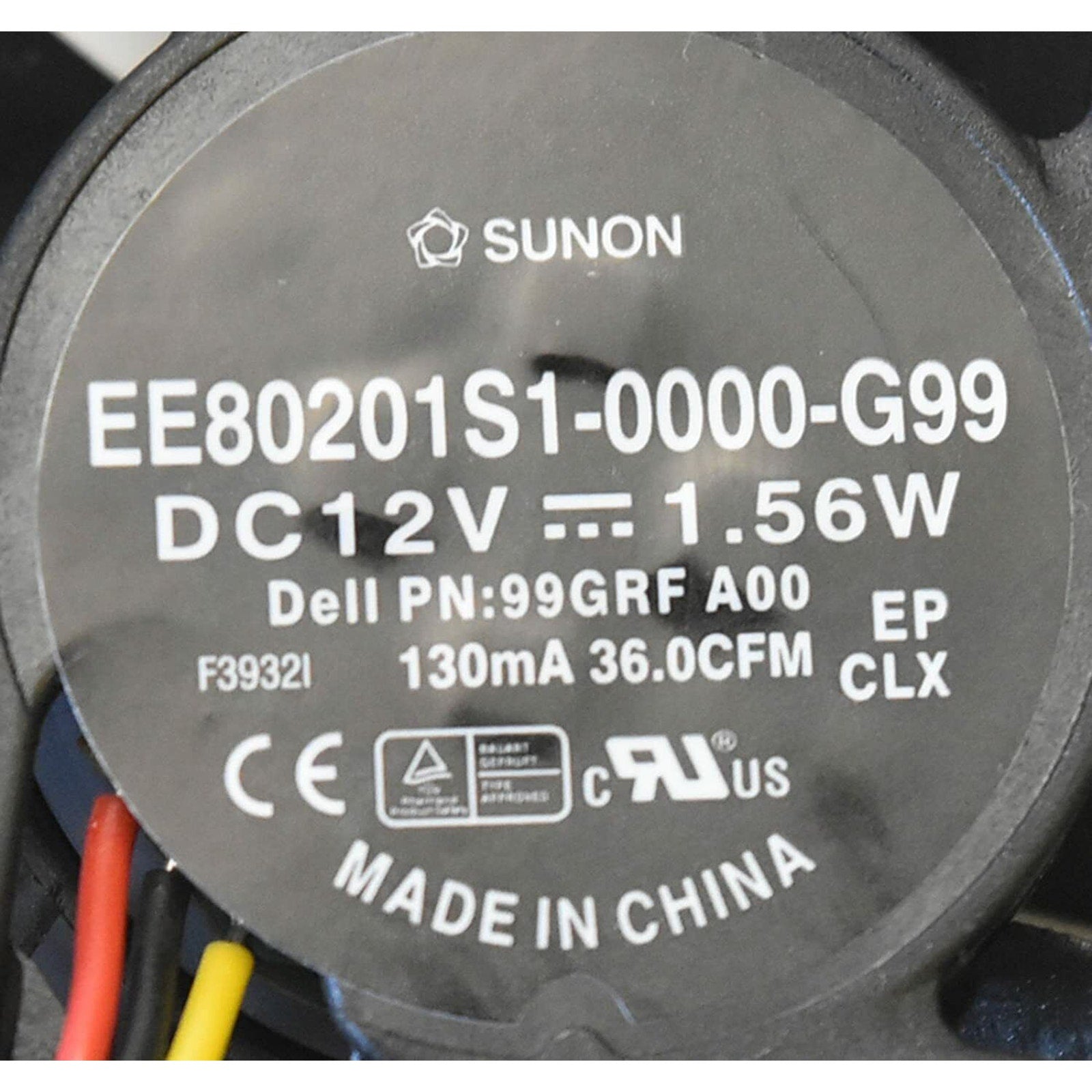 Chassis Cooling Blower Fan for Dell 99GRF 3020 SFF Small Form Factor CPU Process