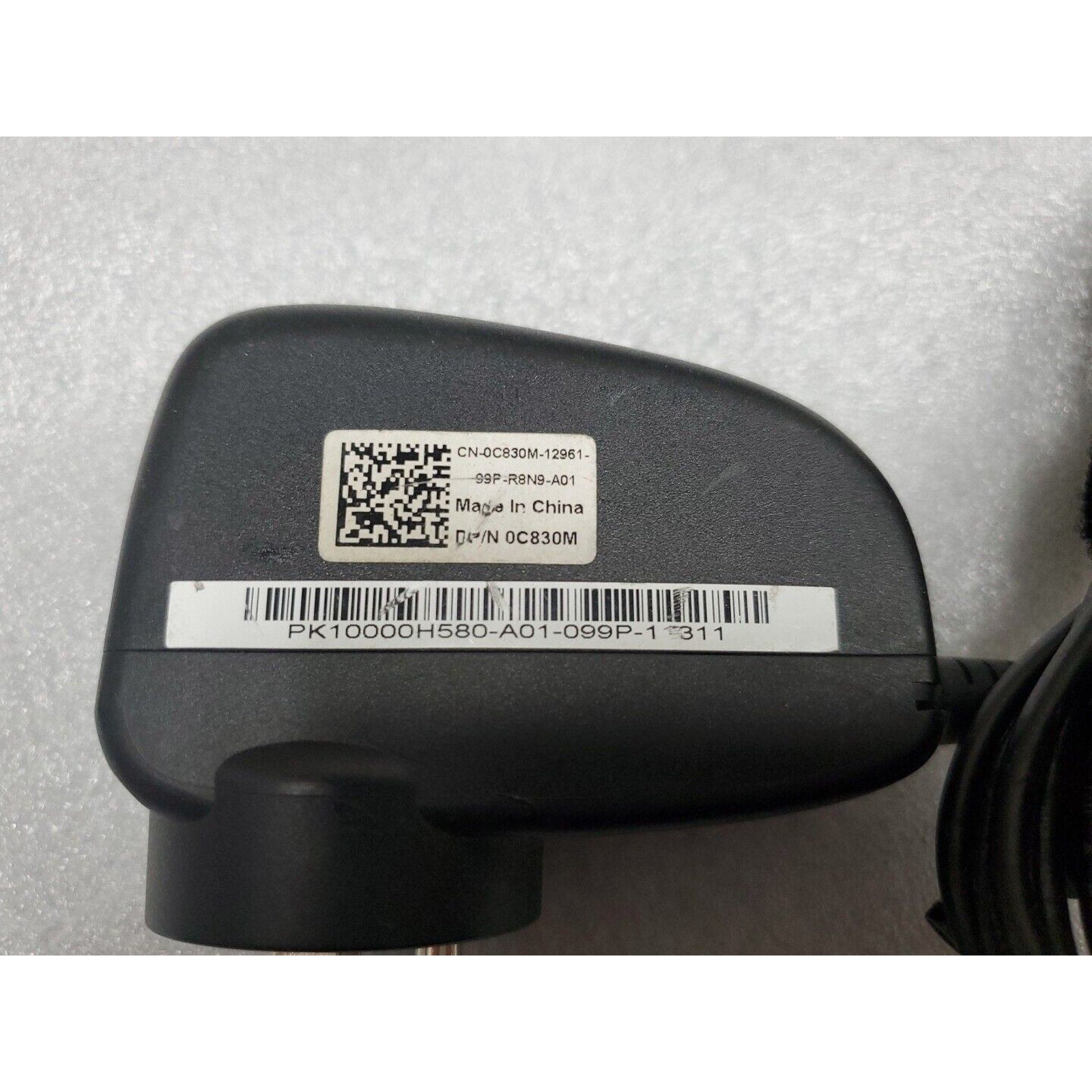Dell OEM Laptop Charger 0C830M AD6513 19.0V 1.58A Plug Port Supply Cord