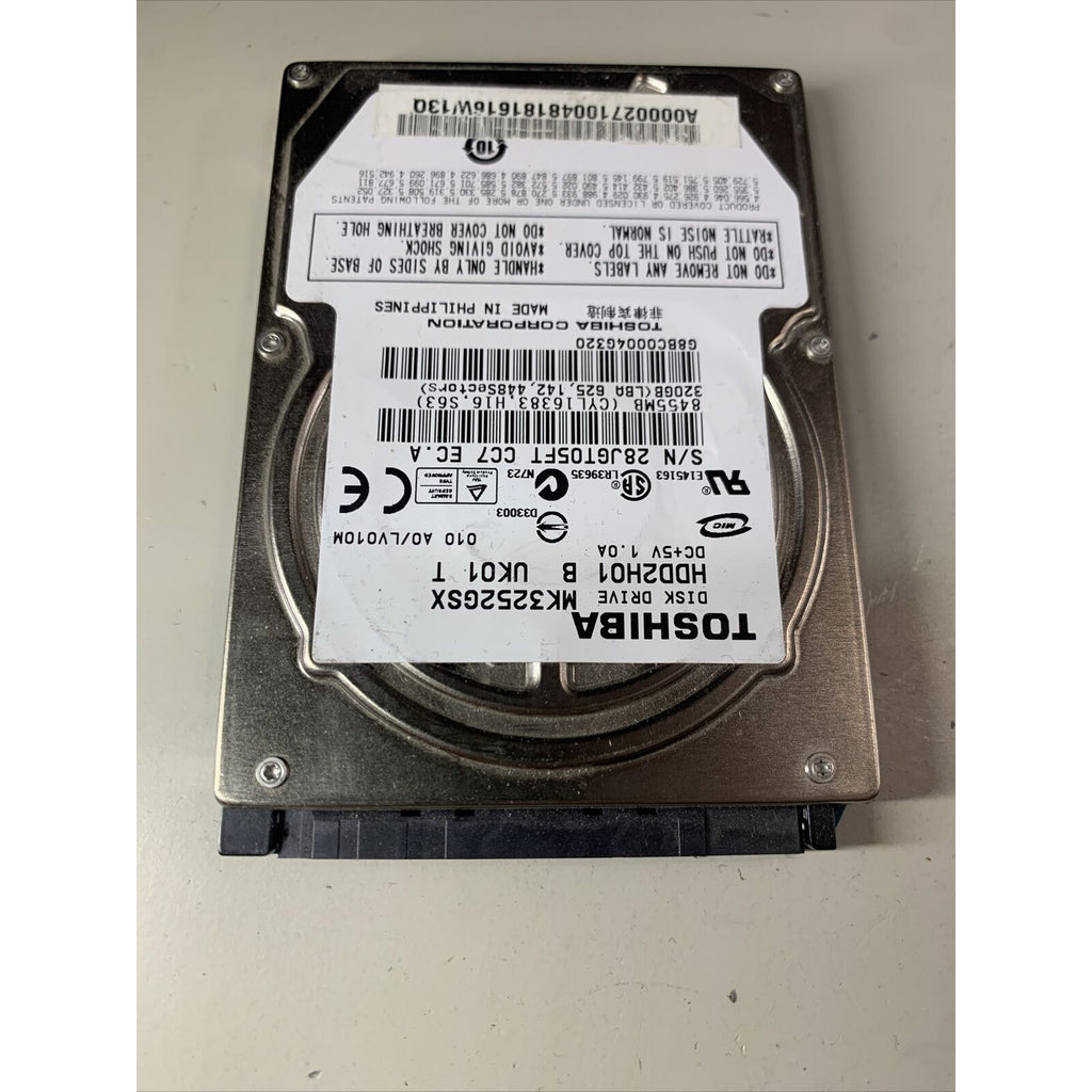 Toshiba MK3252GSX 320GB Internal 5400RPM 2.5" (HDD2H01) HDD