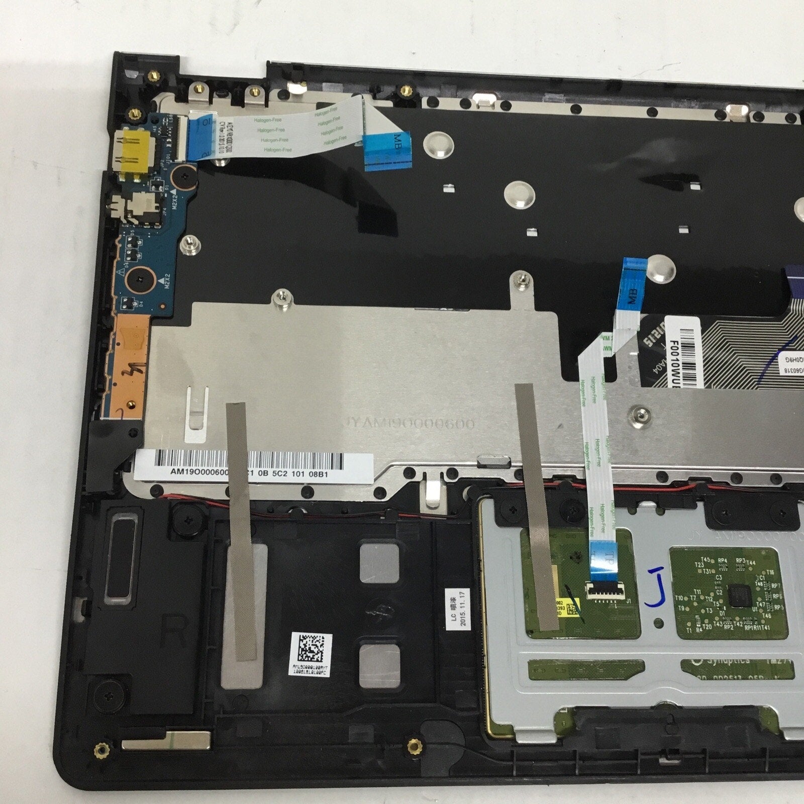 AM19O000600 OEM LENOVO TOP COVER PALMREST KEYBOARD YOGA 700-11ISK 80QE