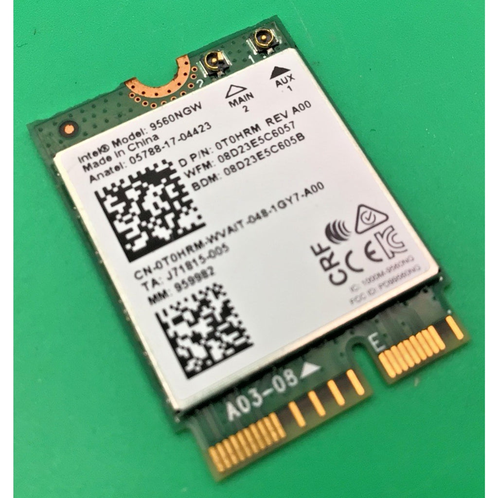 Wireless AC 9560 Intel 9560NGW 802.11ac NGFF 2.4G/5G WiFi Bluetooth FRU 01AX768