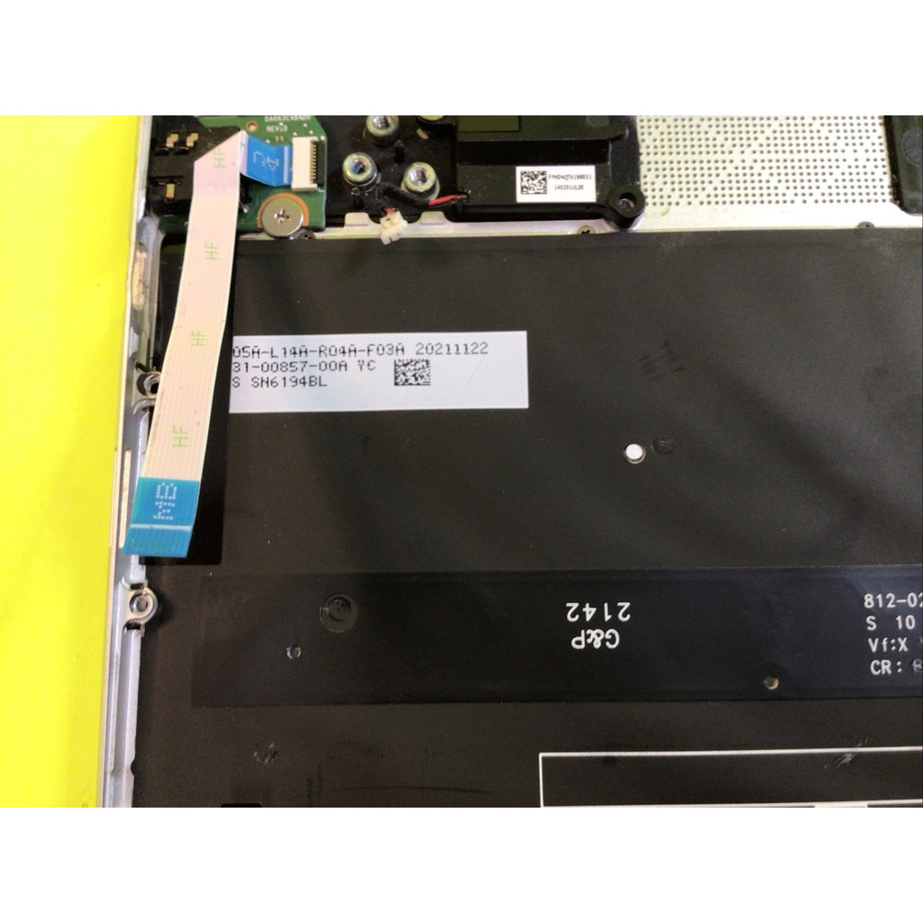 Spectre x360 14t-ea000 Palm Rest Keyboard Assembly