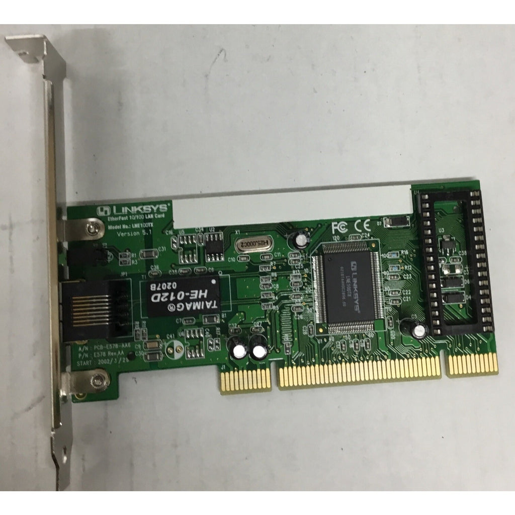 LinkSys LNE100TX EtherFast 10/100 Ethernet LAN Network Adapter Card