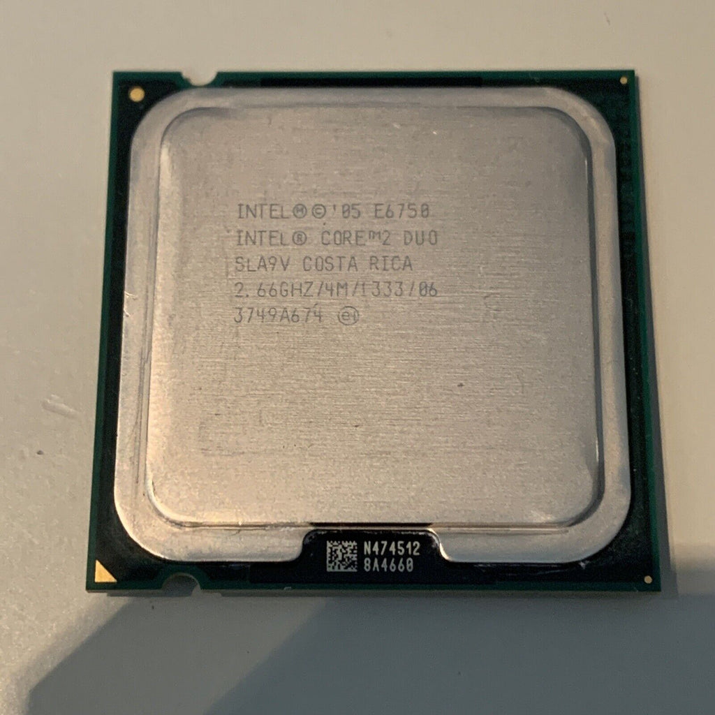 Intel Core 2 Duo E6750 2.67GHz 2-Core LGA775 Desktop CPU Processor 65W SLA9V