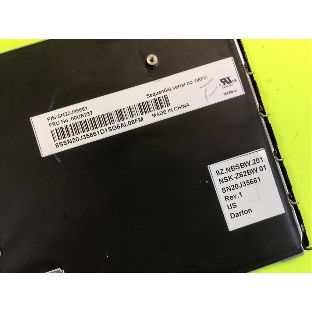 Lenovo Keyboard Yoga 14 Backlit 00UR237