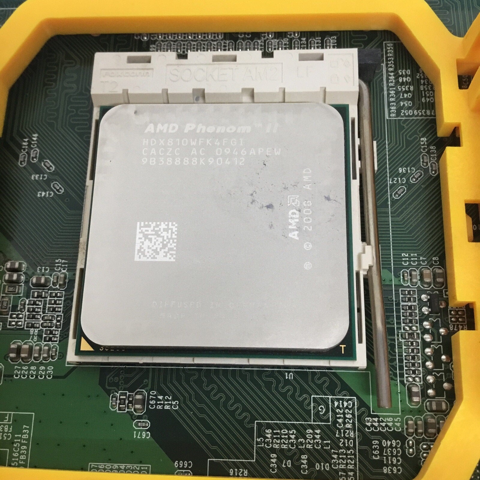 Foxconn RS780M03G1–8EKRS2HM0D AMD Motherboard Socket +W/ AMD Phenom II 810 & Fan