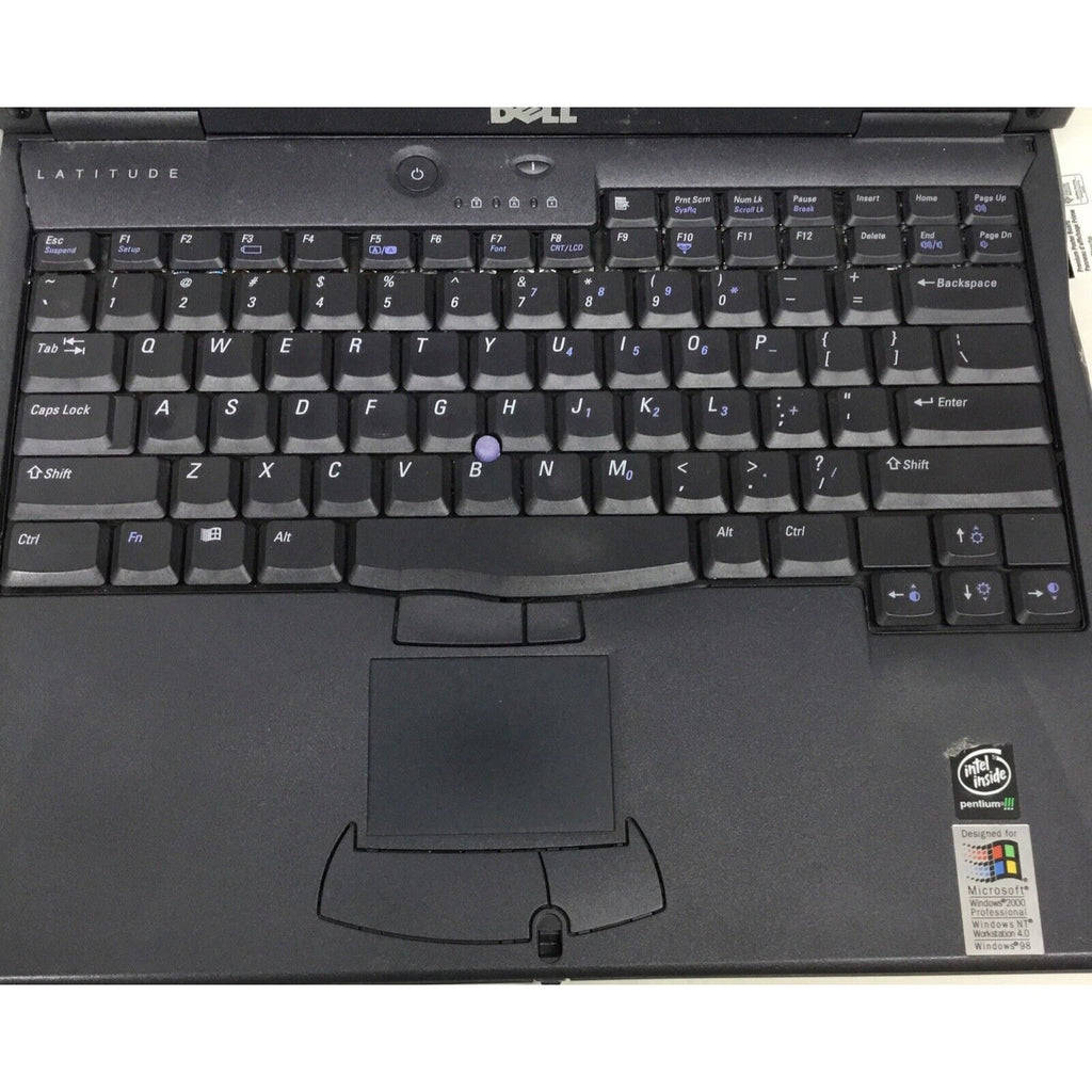 For Parts Only Dell Latitude C600 PP01L Laptop / No Adapter / Does Not Turn On