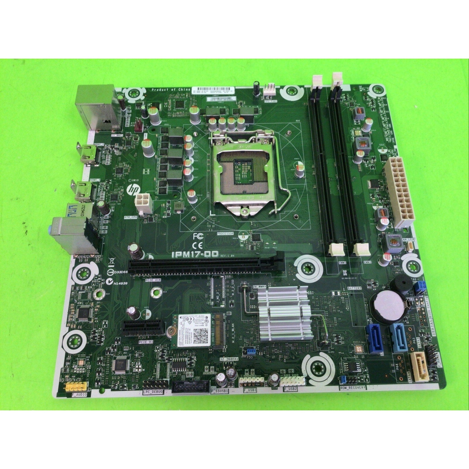 HP Envy IPM17-DD 799929-001 Motherboard LGA1151 DDR3L FOR PARTS