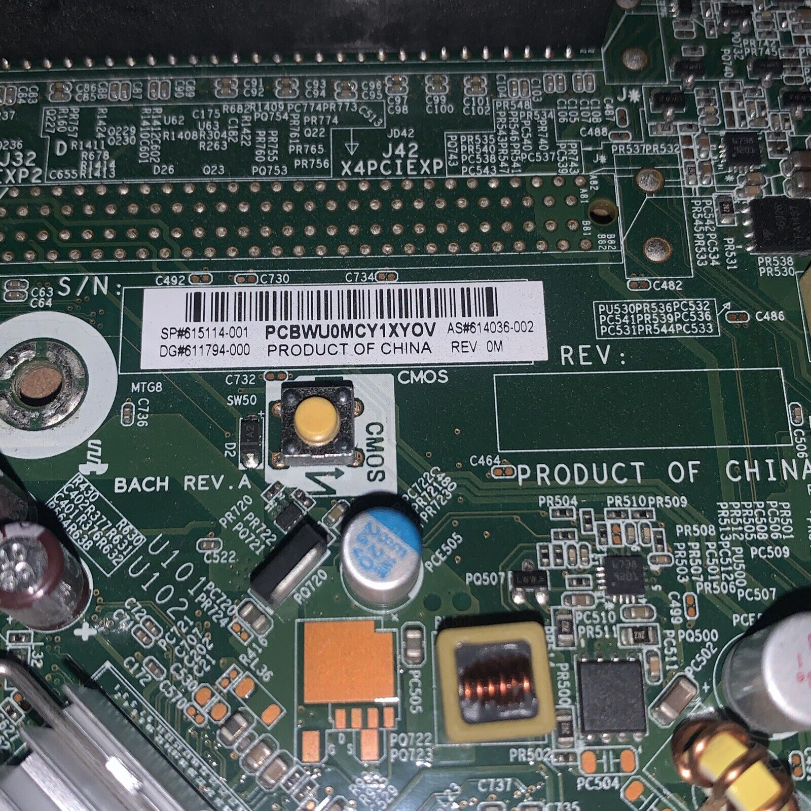 HP 615114-001 Compaq 6200 6300 Pro SFF Motherboard LGA 1155 DDR3 MB TESTED!