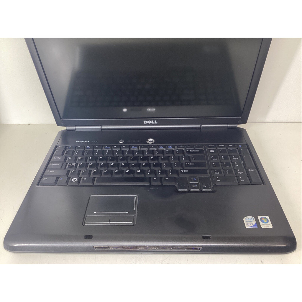 17” Dell Vostro 1700 PP22X Laptop 1 GB RAM No HDD Intel Core 2 Duo - For Parts