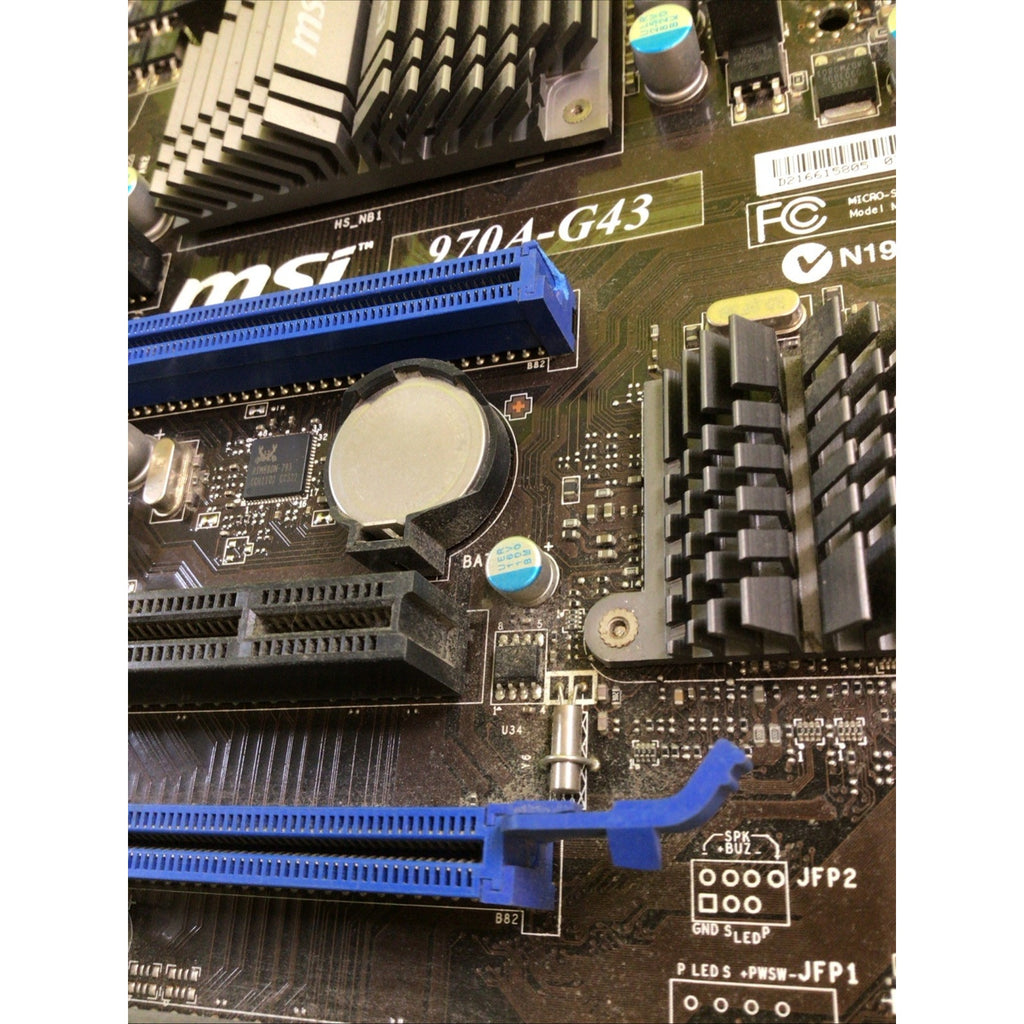 MSI 970A-G43 ATX Motherboard Socket AM3/AM3+ AMD 970 DDR3 USB3.0