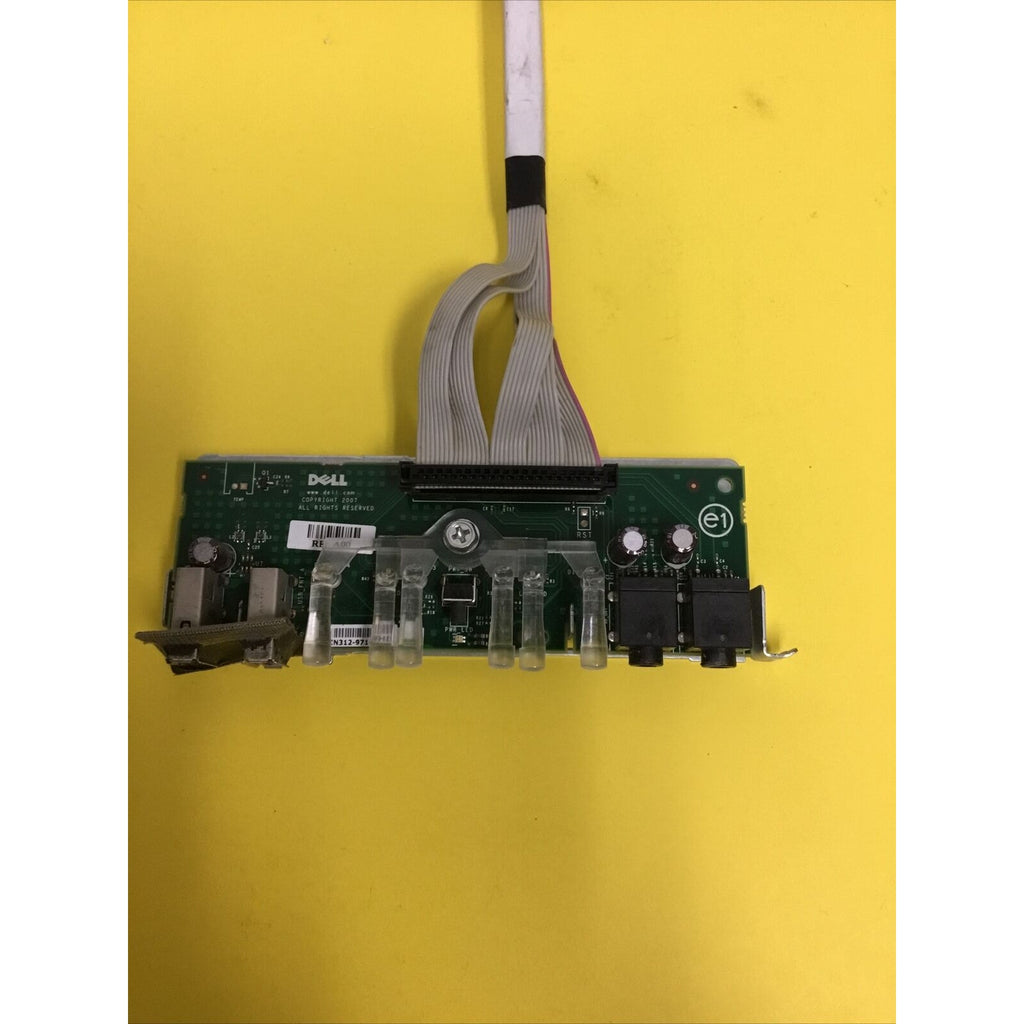 Dell CN-312-861+0XT029 Front Panel Board OptiPlex 755 Power Button USB Sound LE