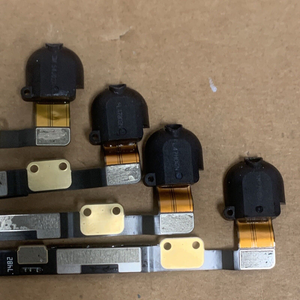 4pk Apple iPad Mini 2/3 A1599 A1600 Headphone Jack Port Cable 821-1845-A - Black